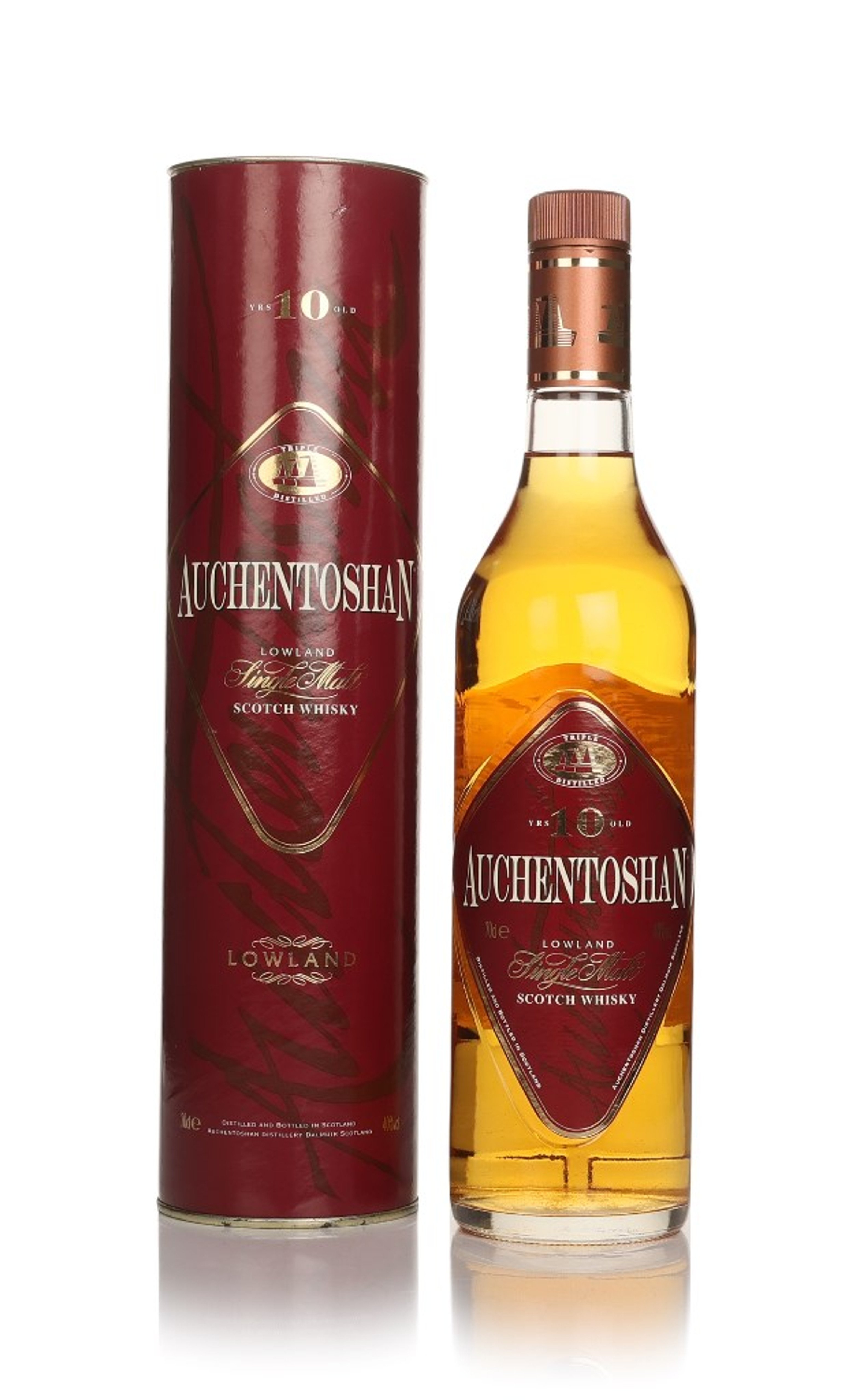 Auchentoshan 10 Year Old - Early 1990s 70cl
