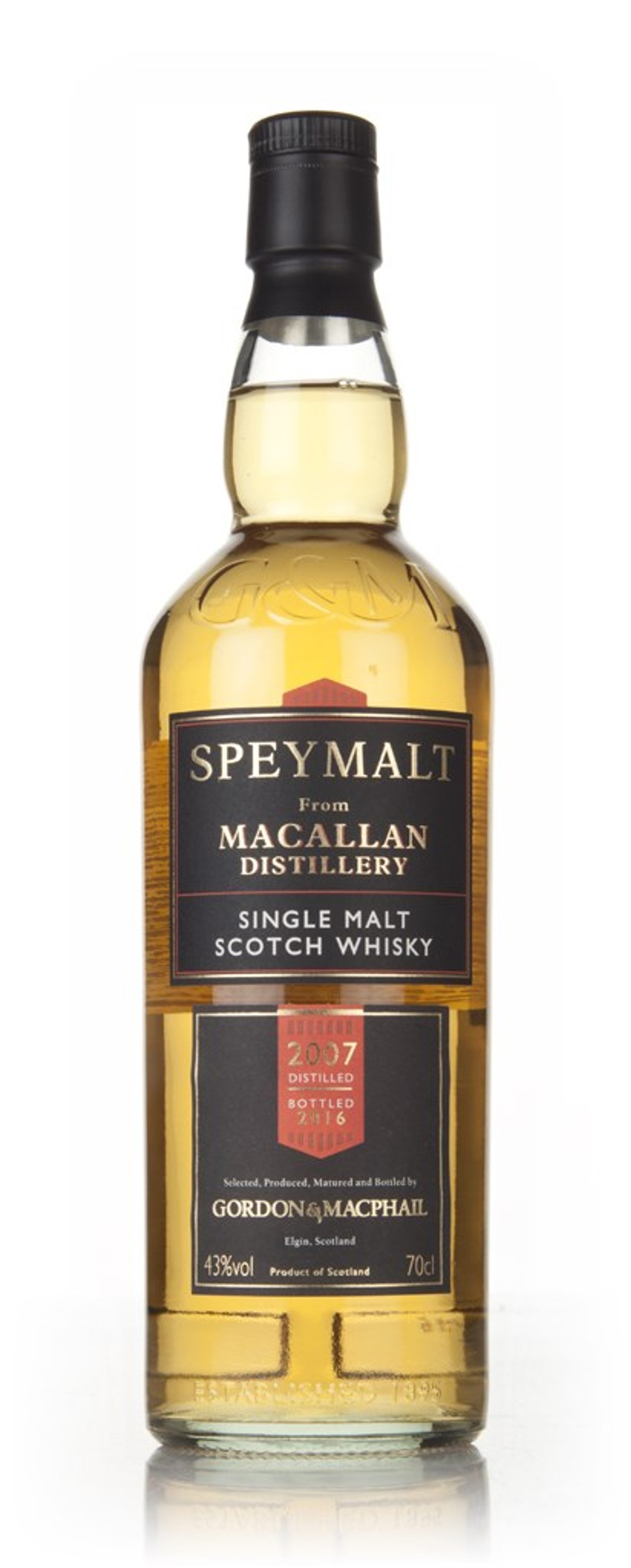 Macallan 2007 (bottled 2016) - Speymalt (Gordon & MacPhail) 70cl