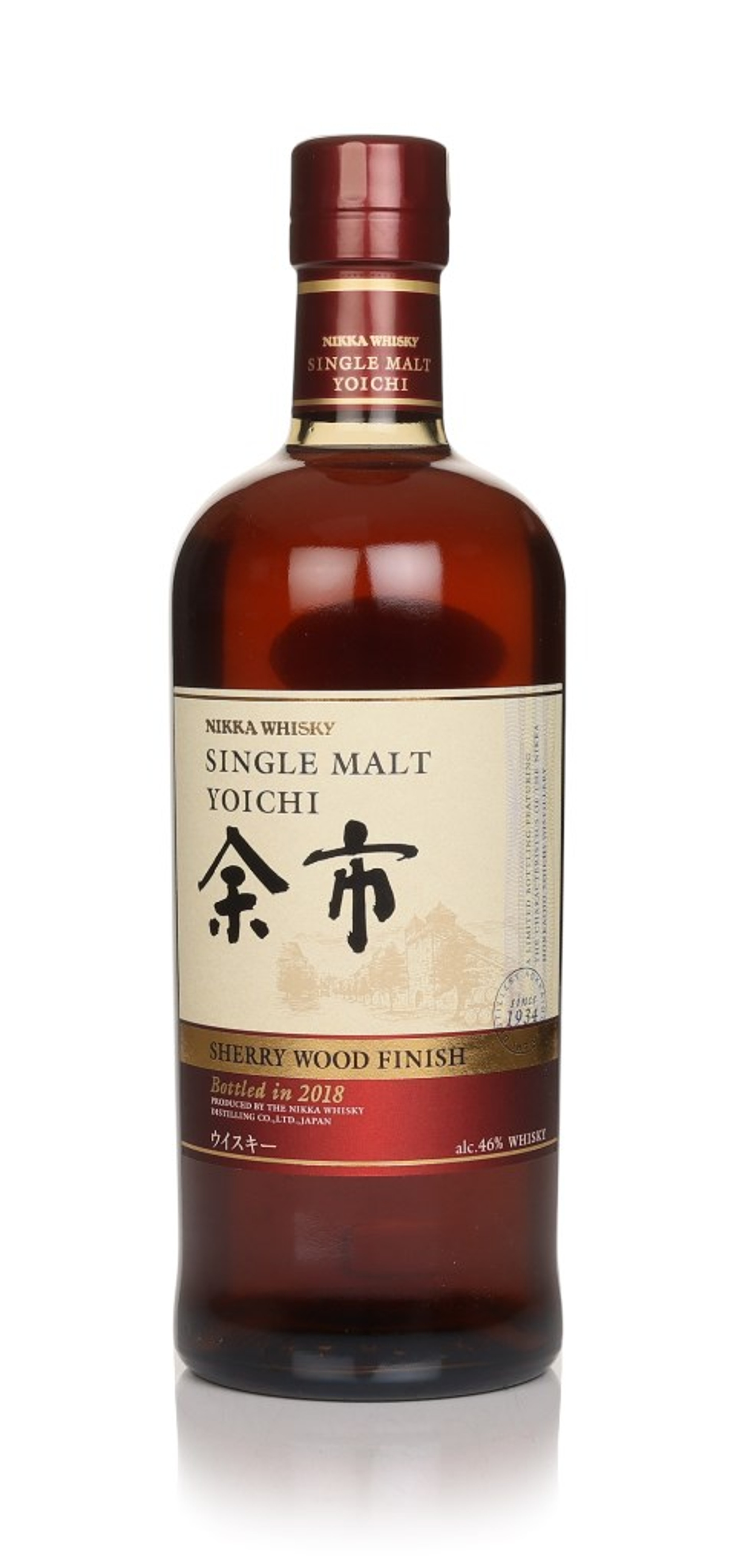 Yoichi Sherry Wood Finish (bottled 2018) 70cl