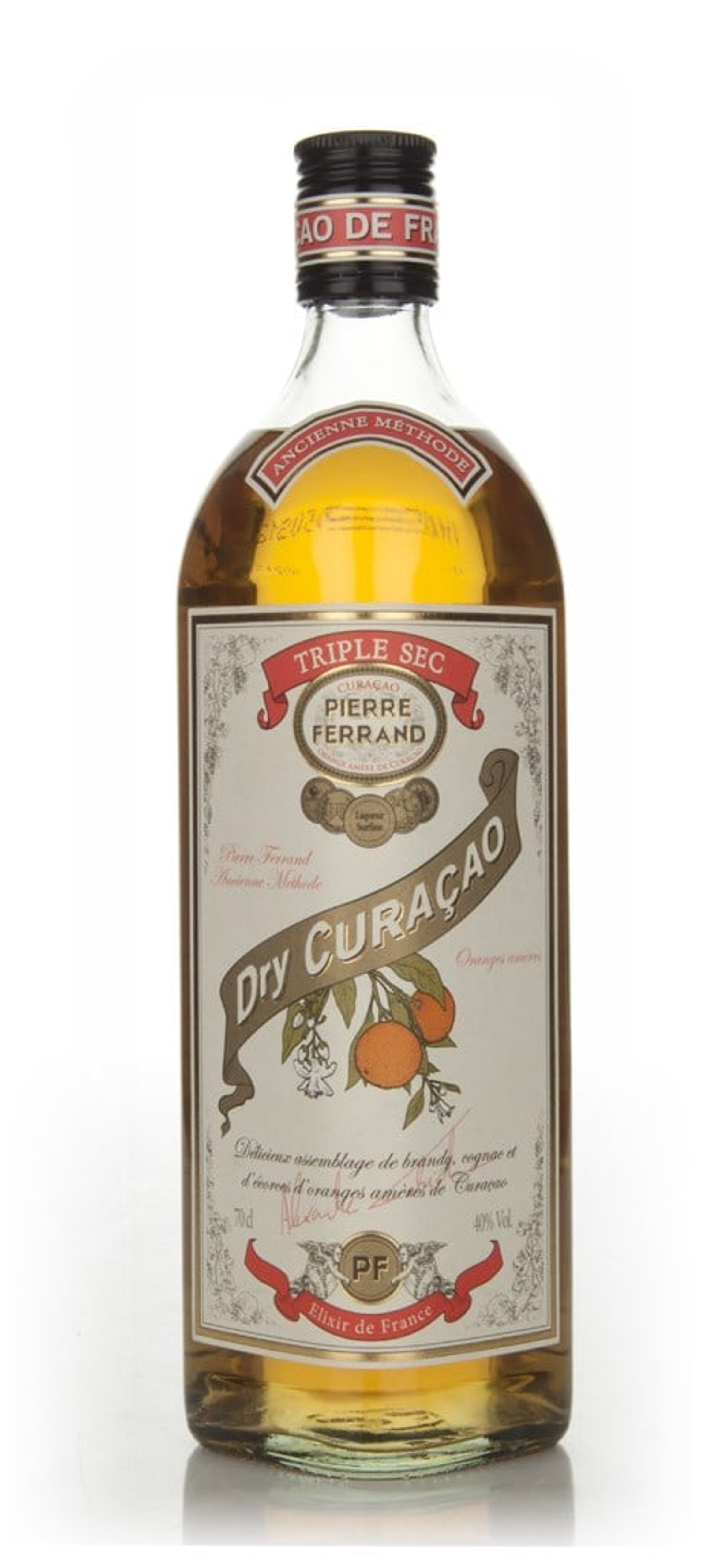 Pierre Ferrand Dry Curaçao (No Box / Torn Label) 70cl
