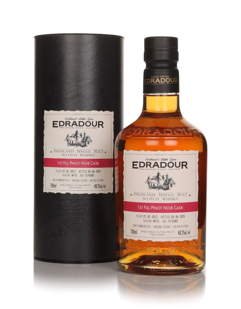 Edradour 13 Year Old 2012 - Michael Eppan Pinot Noir 70cl
