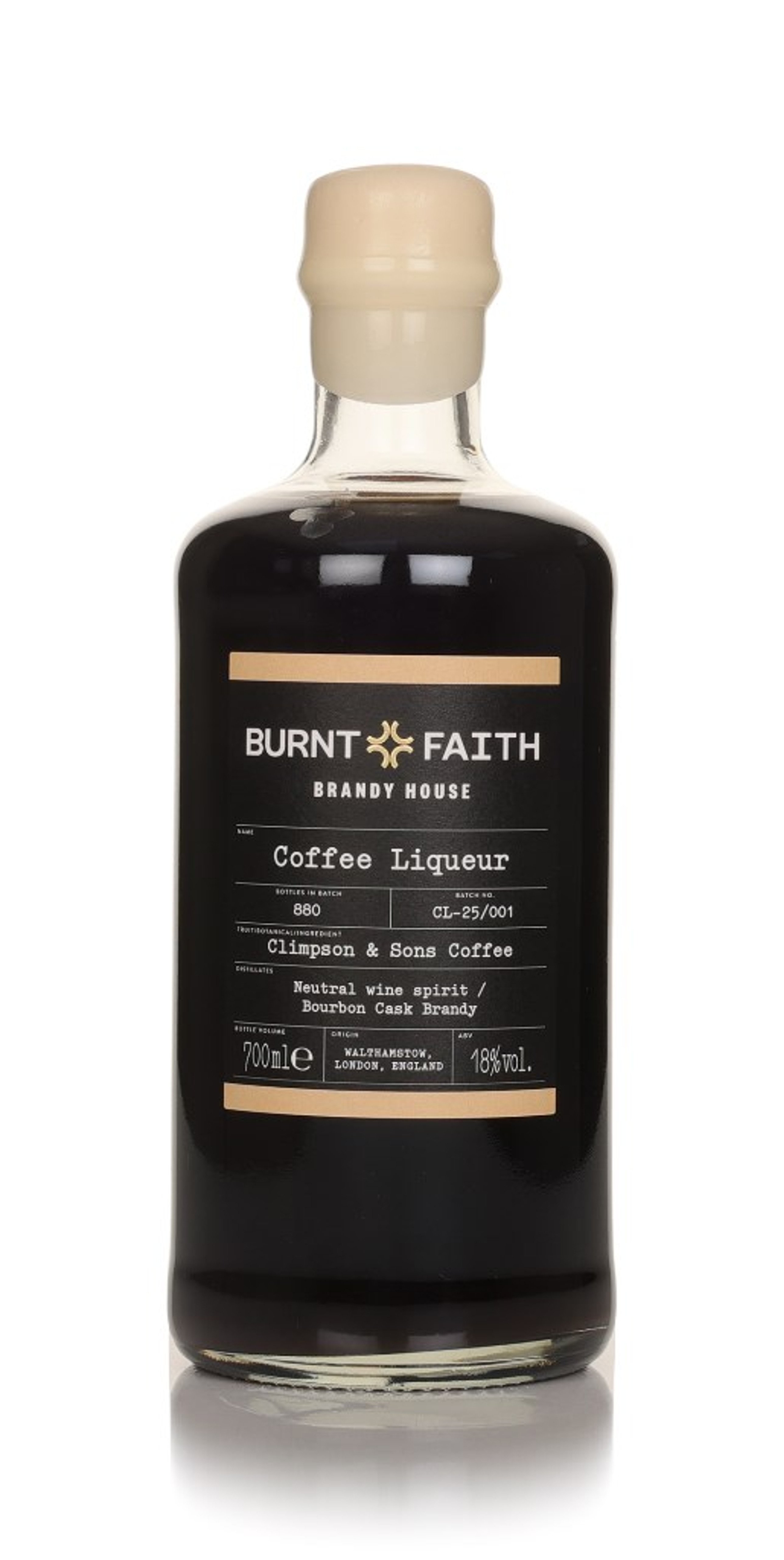 Burnt Faith Coffee Liqueur 70cl