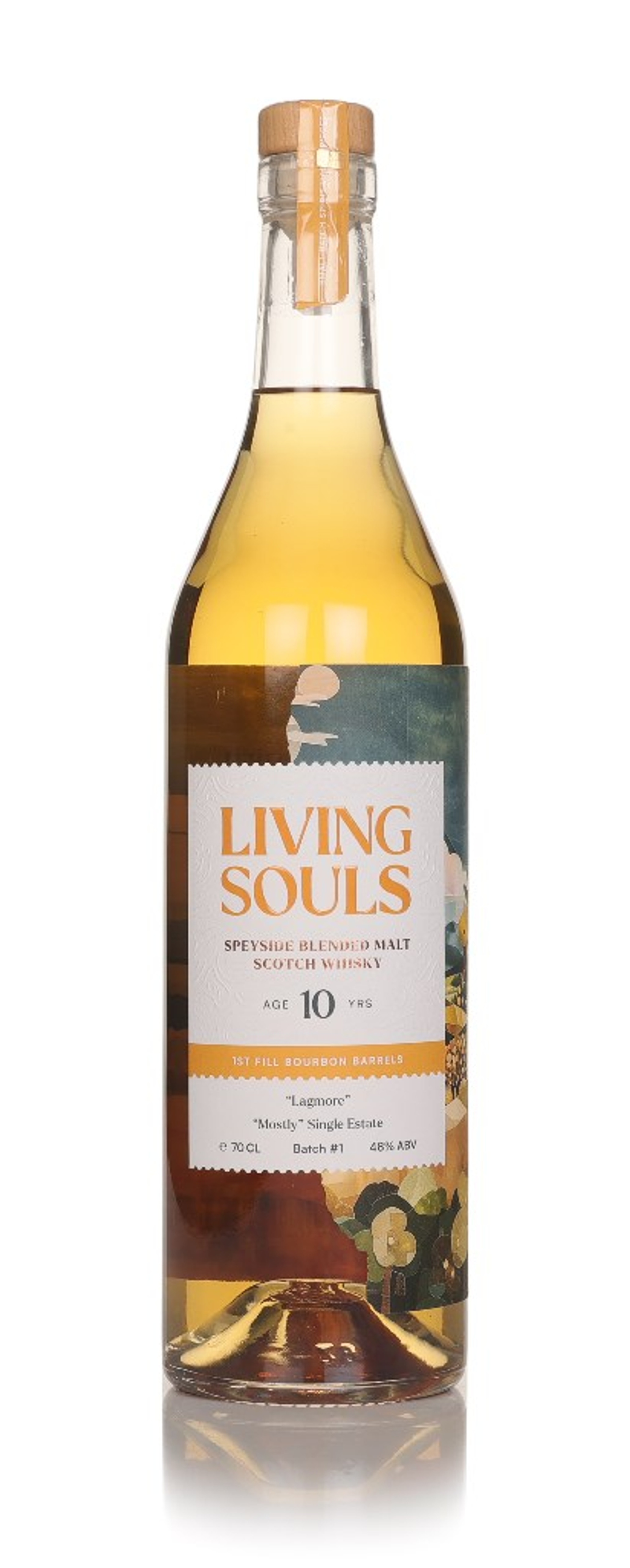 Lagmore 10 Year Old Speyside Blended Malt - Living Souls 70cl