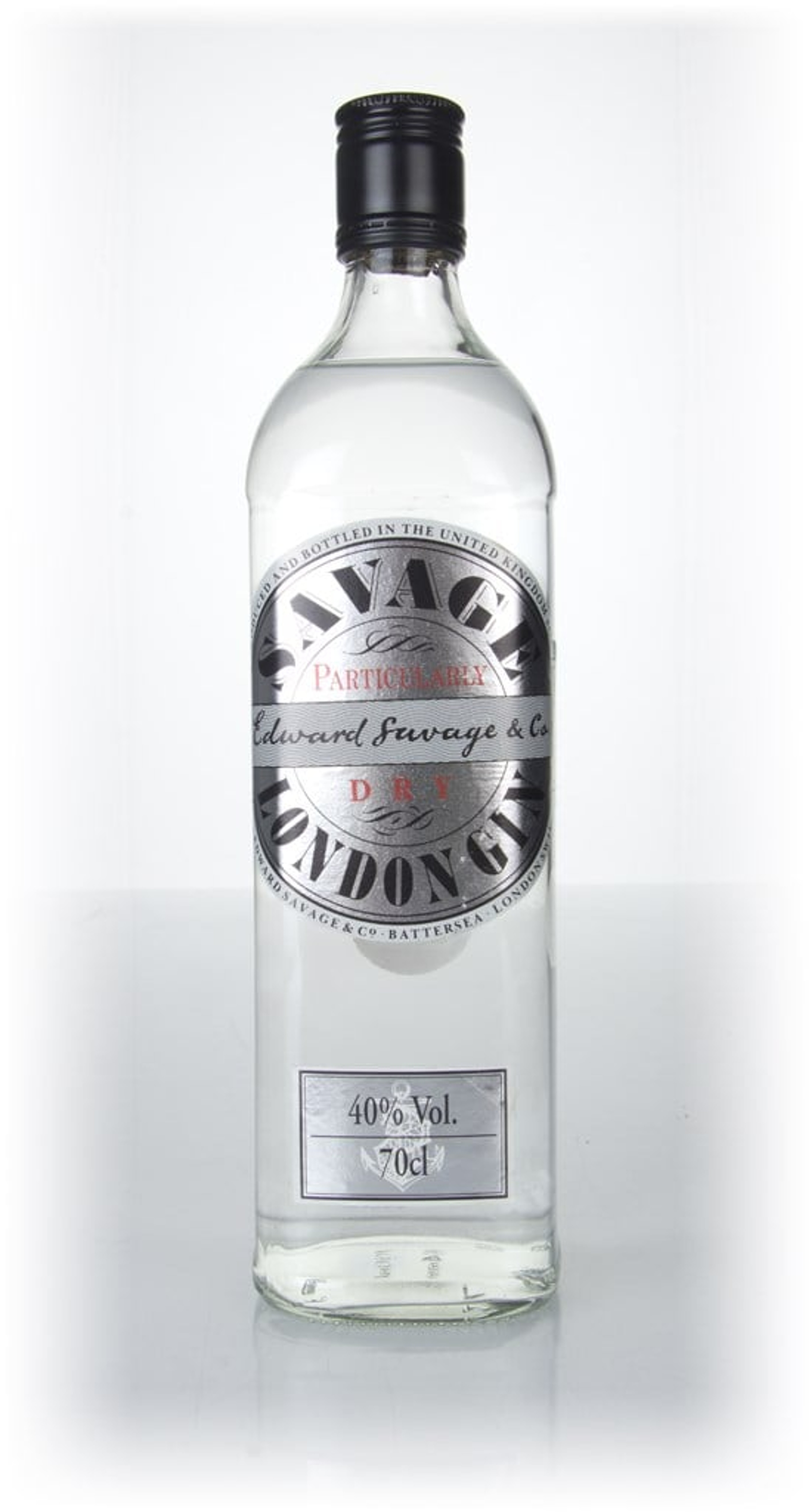 Savage Particularly Dry London Gin (40%) 70cl
