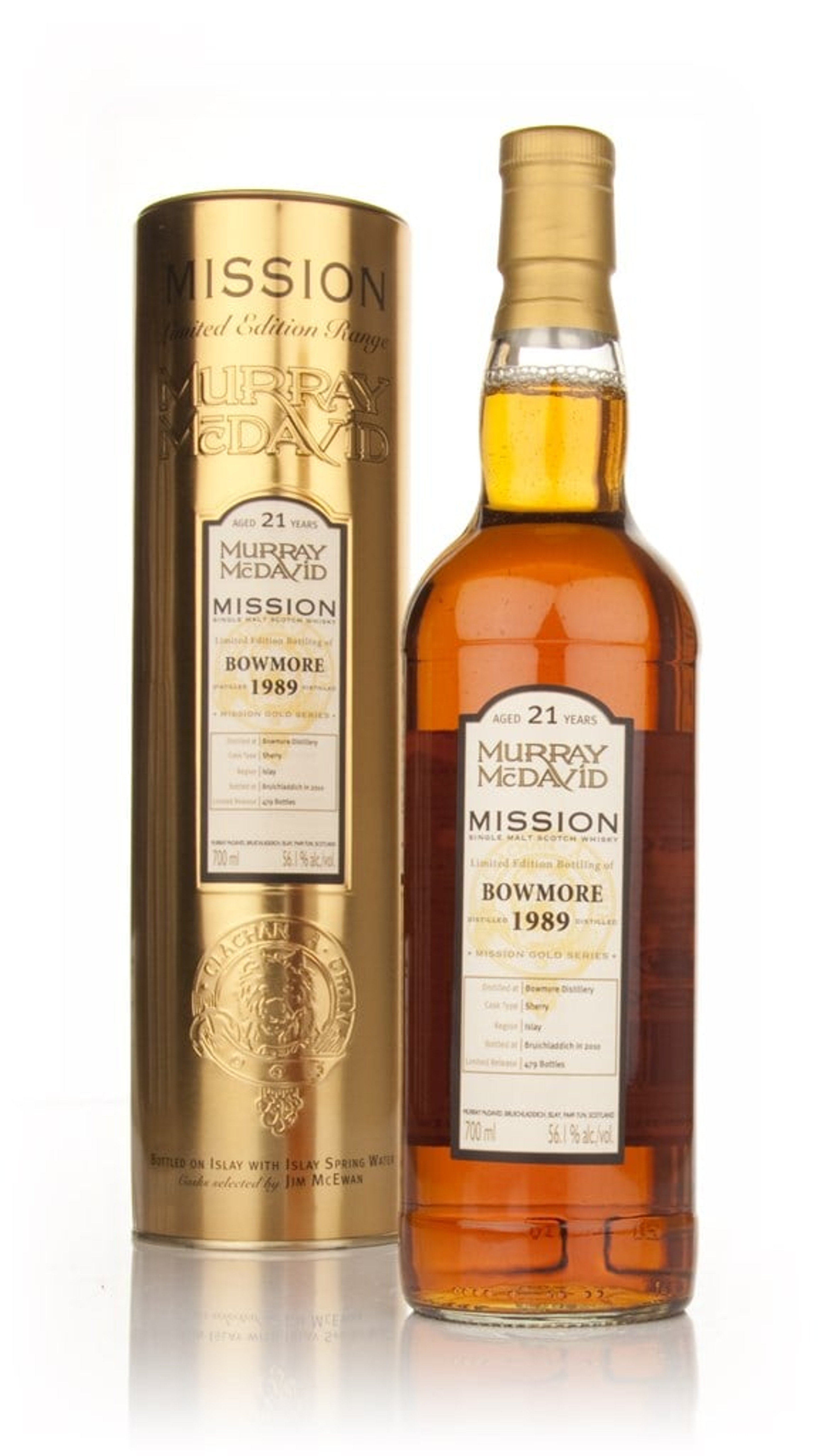 Bowmore 21 Year Old 1989 - Mission (Murray McDavid) 70cl