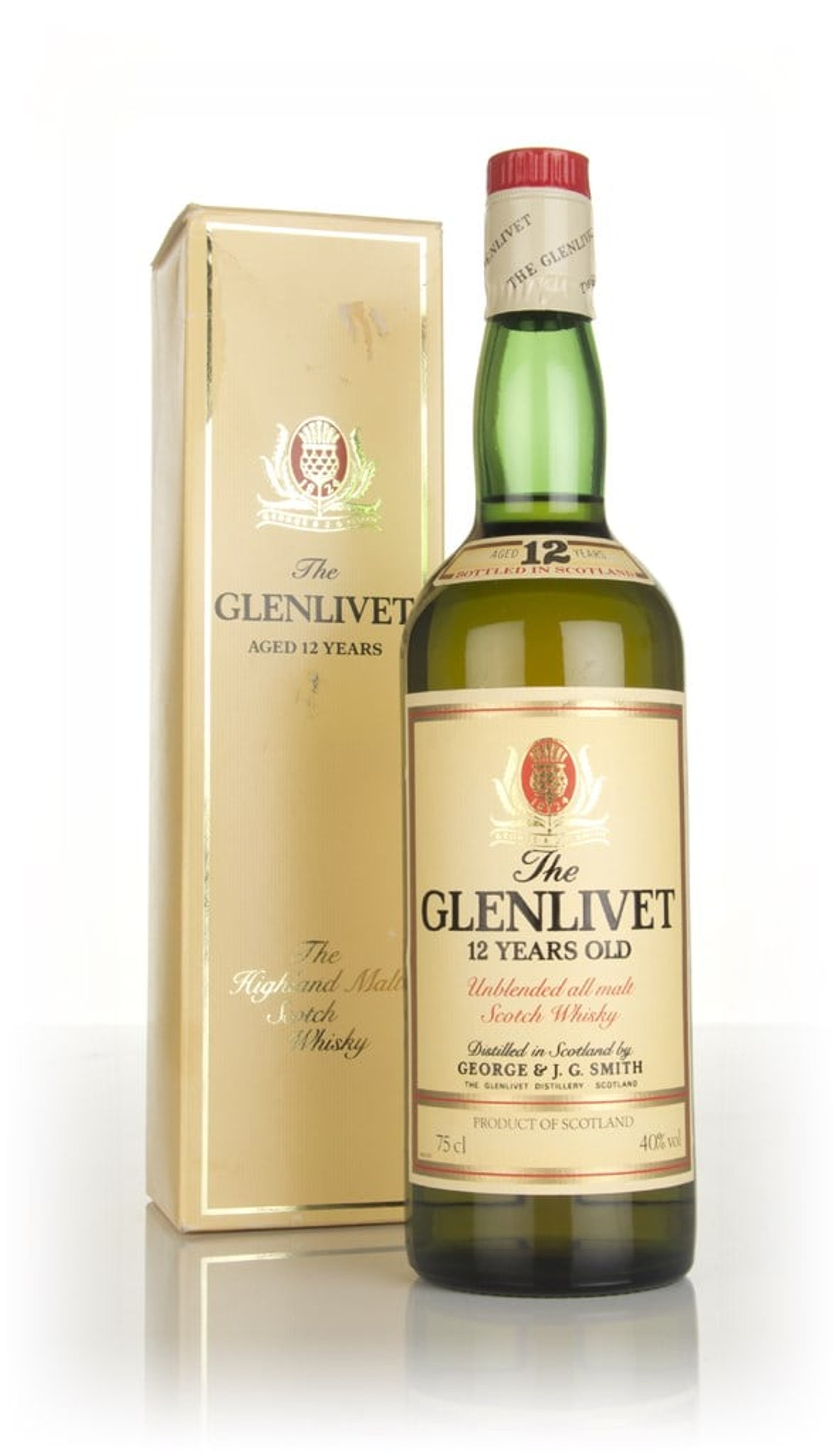 The Glenlivet 12 Year Old - 1980s 75cl