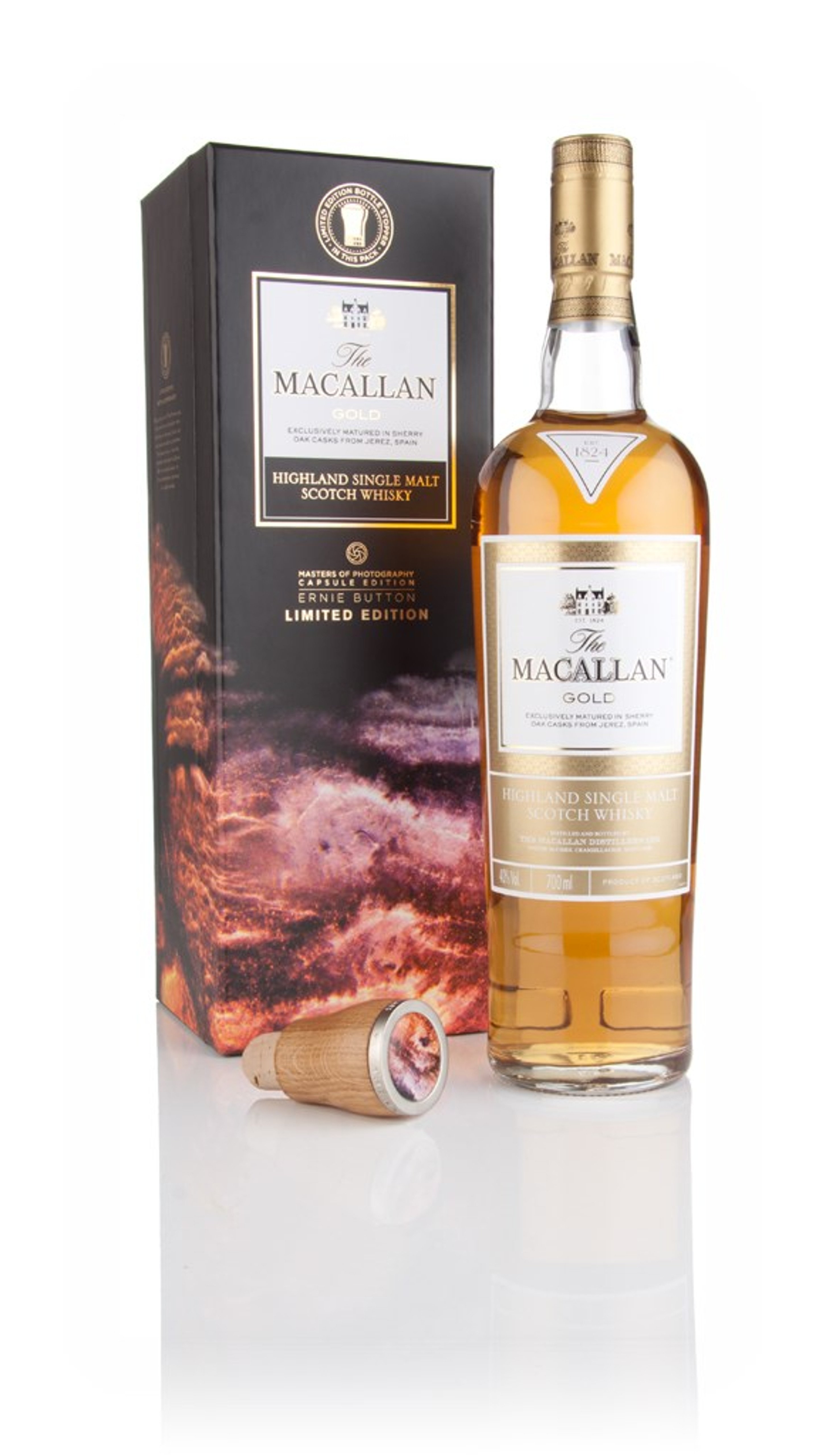 The Macallan Gold - Ernie Button Masters of Photography Capsule Edition 70cl
