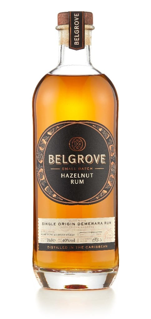 Belgrove Hazelnut Rum 70cl