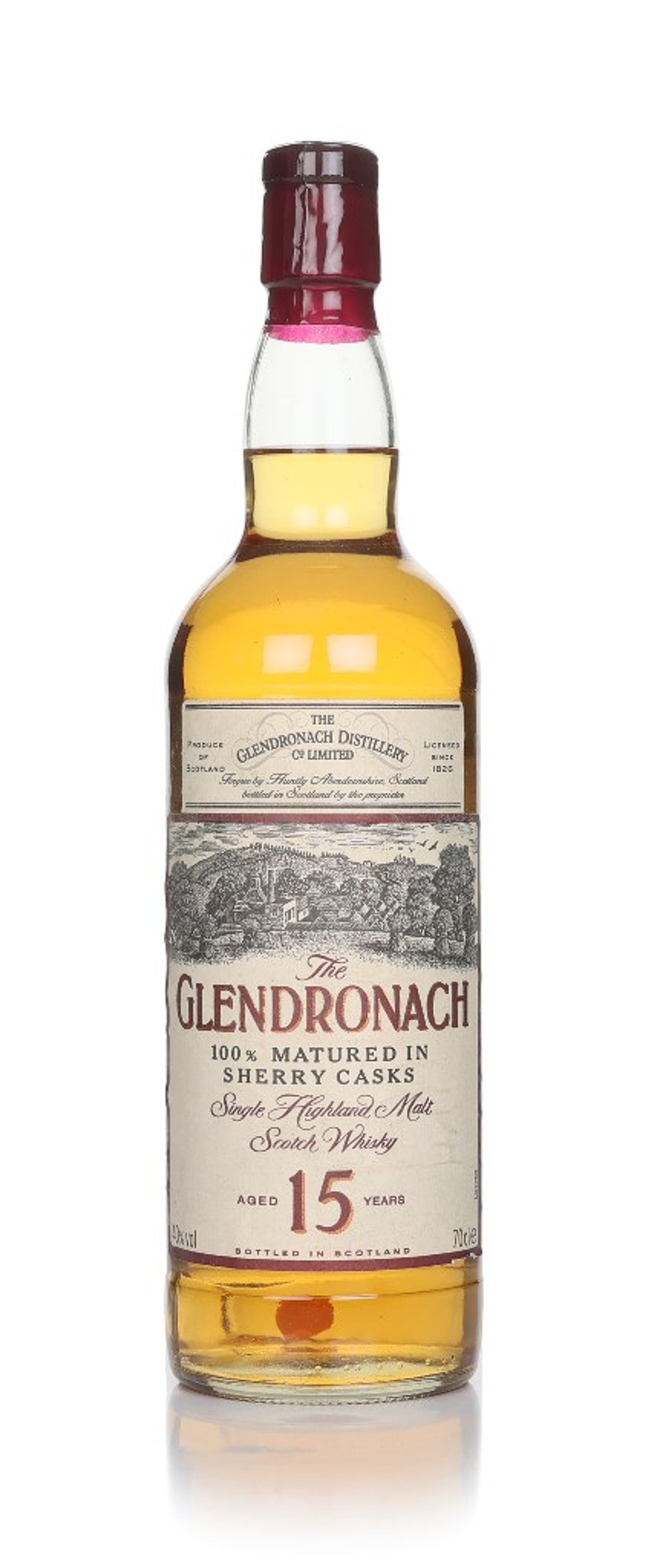 The GlenDronach 15 Year Old Sherry Cask - 1990s (No Presentation Box) 70cl