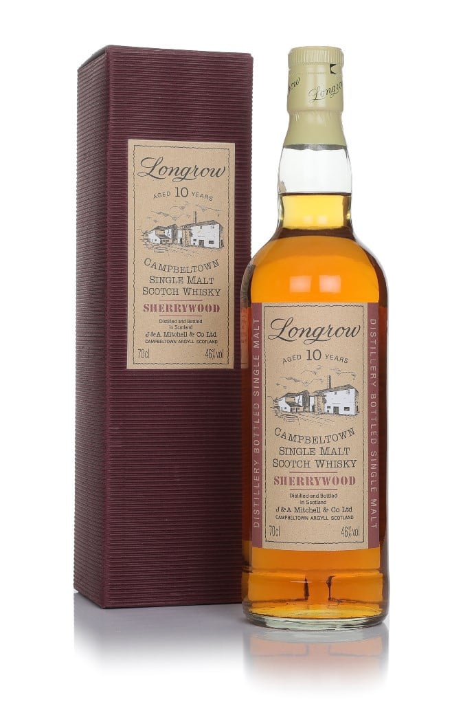 Longrow 10 Year Old Sherrywood - 1990s 70cl