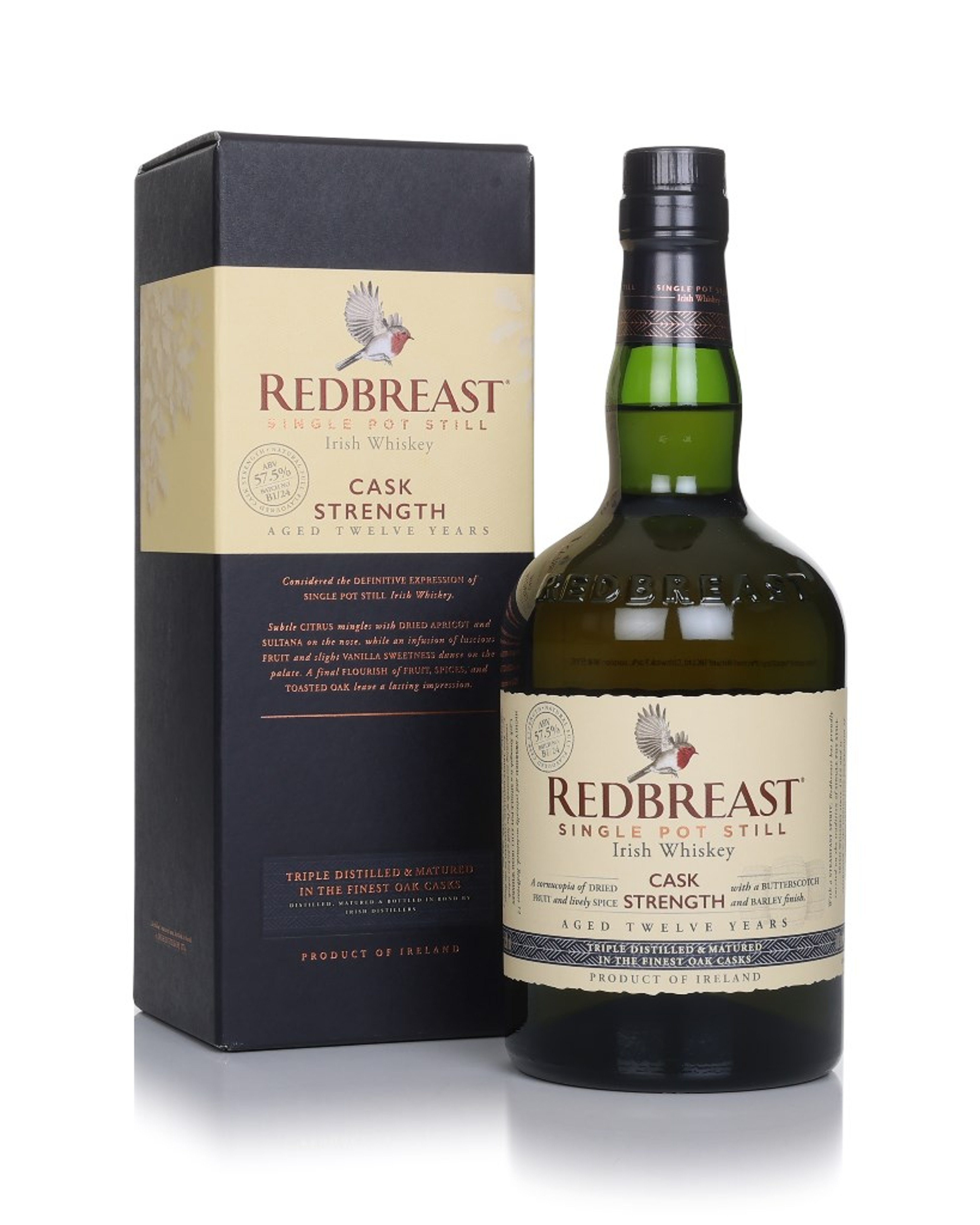 Redbreast 12 Year Old Cask Strength - Batch B1/24 Batch B1/23