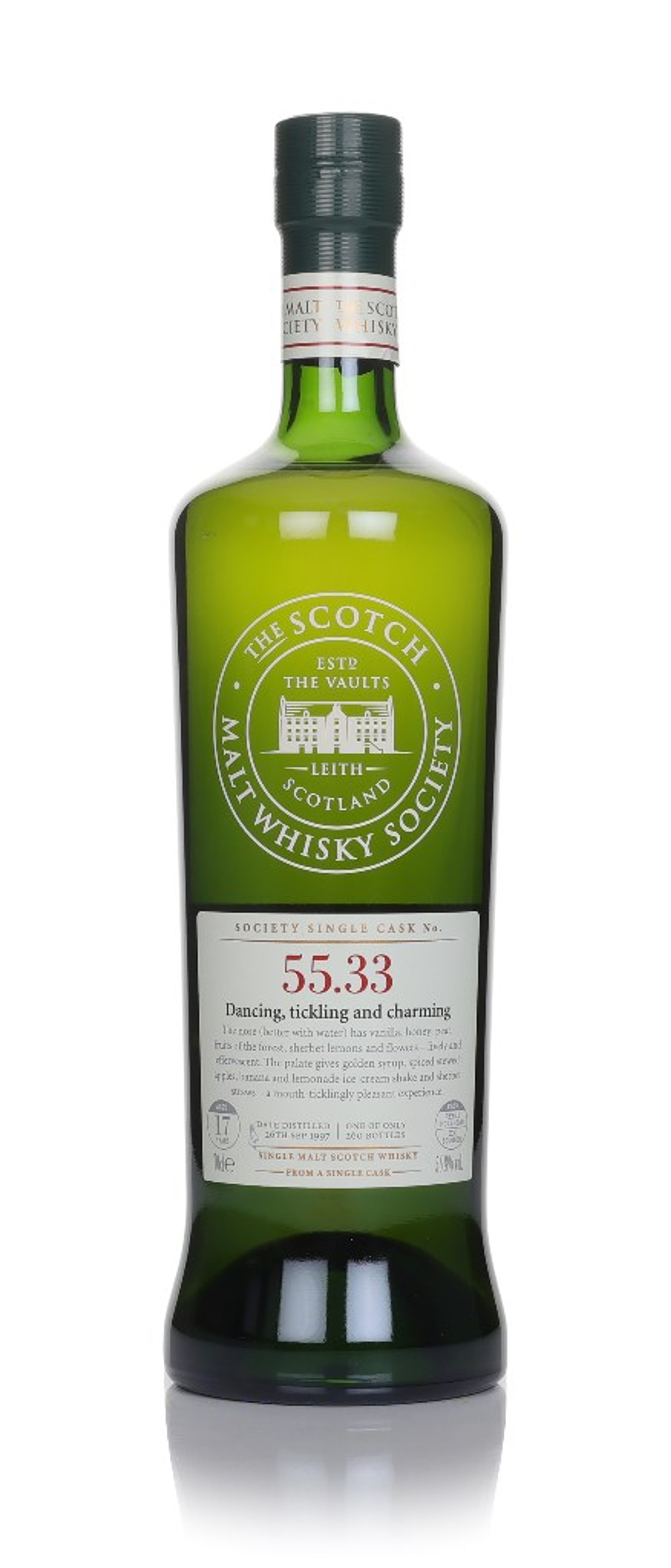 Brackla 17 Year Old 1997 (cask 55.33) - (The Scotch Malt Whisky Society) 70cl