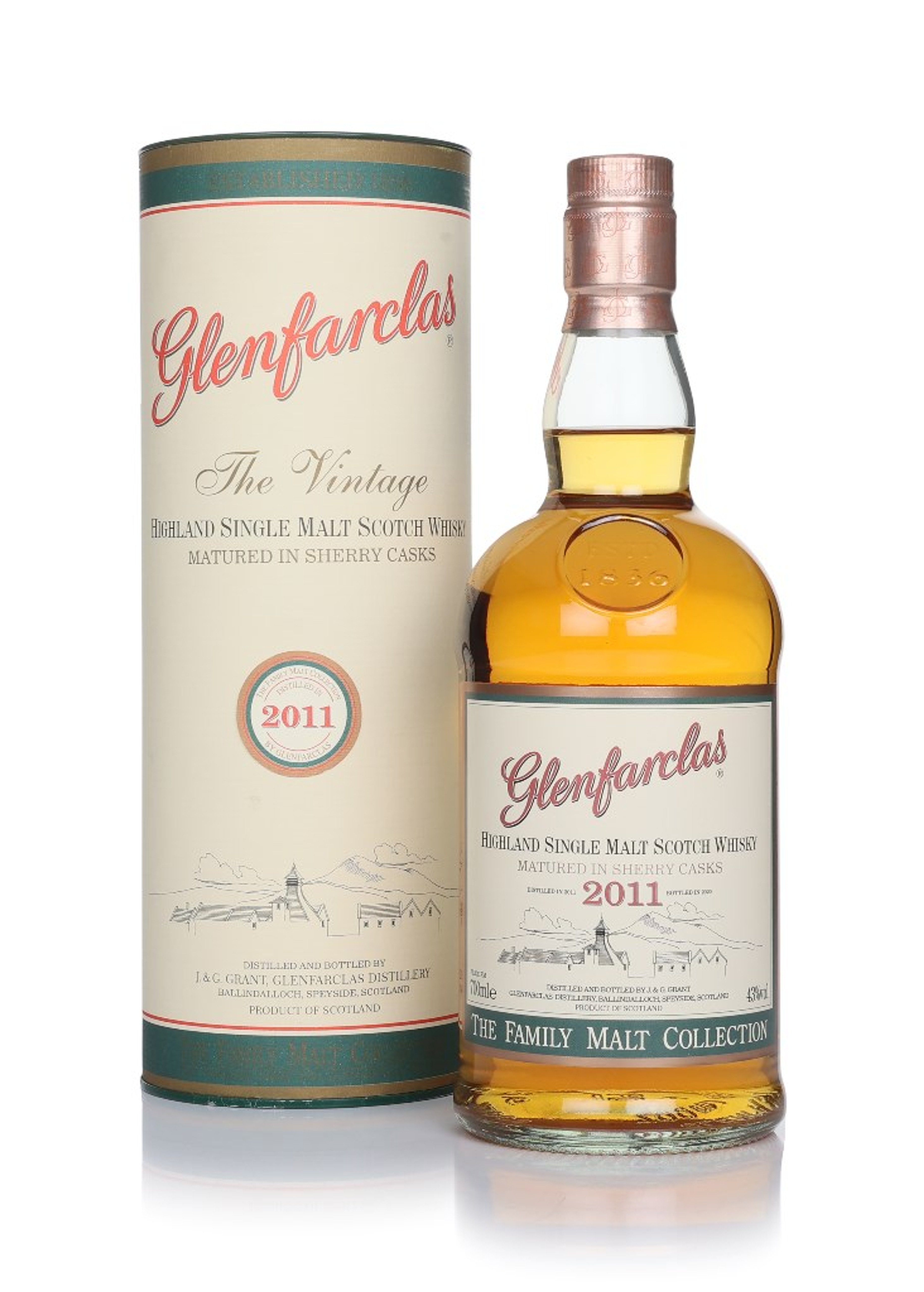 Glenfarclas The Vintage 2011 - The Family Malt Collection 70cl