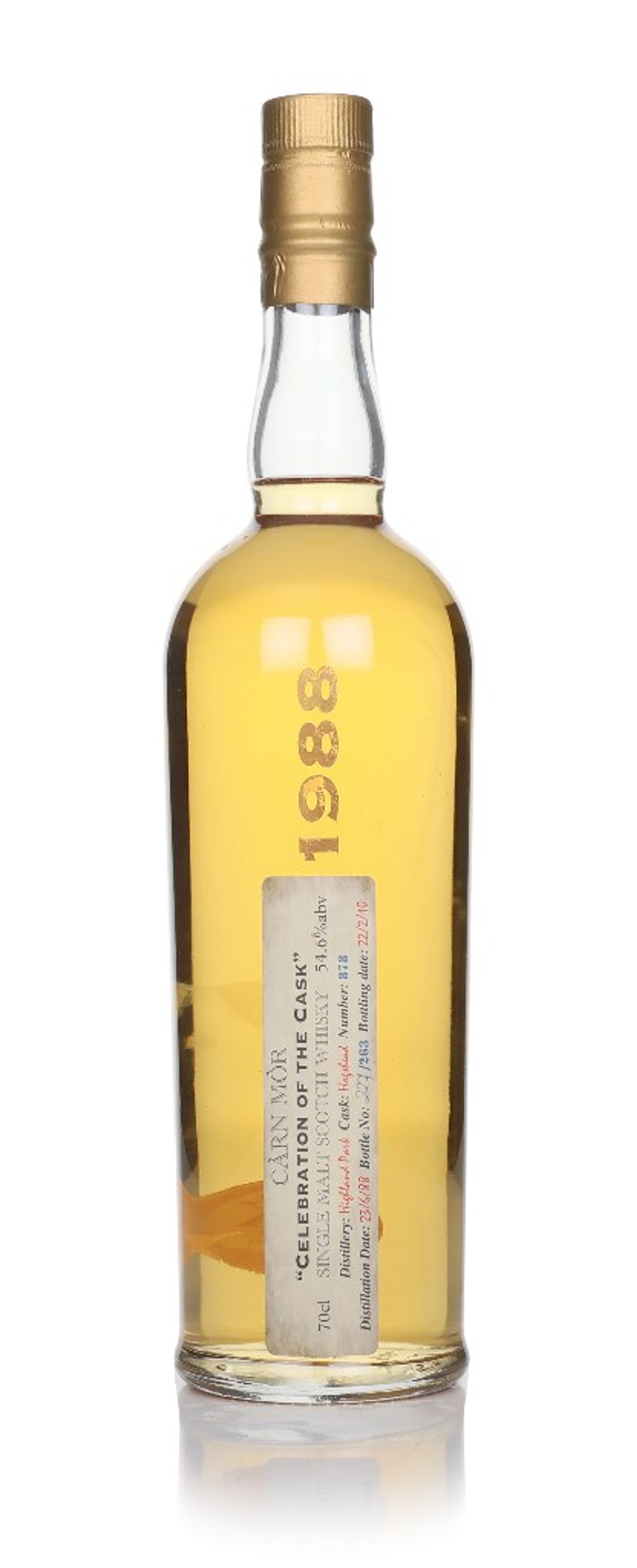 Highland Park 21 Year Old 1988 (cask 878) - Celebration of the Cask (Càrn Mòr) 70cl