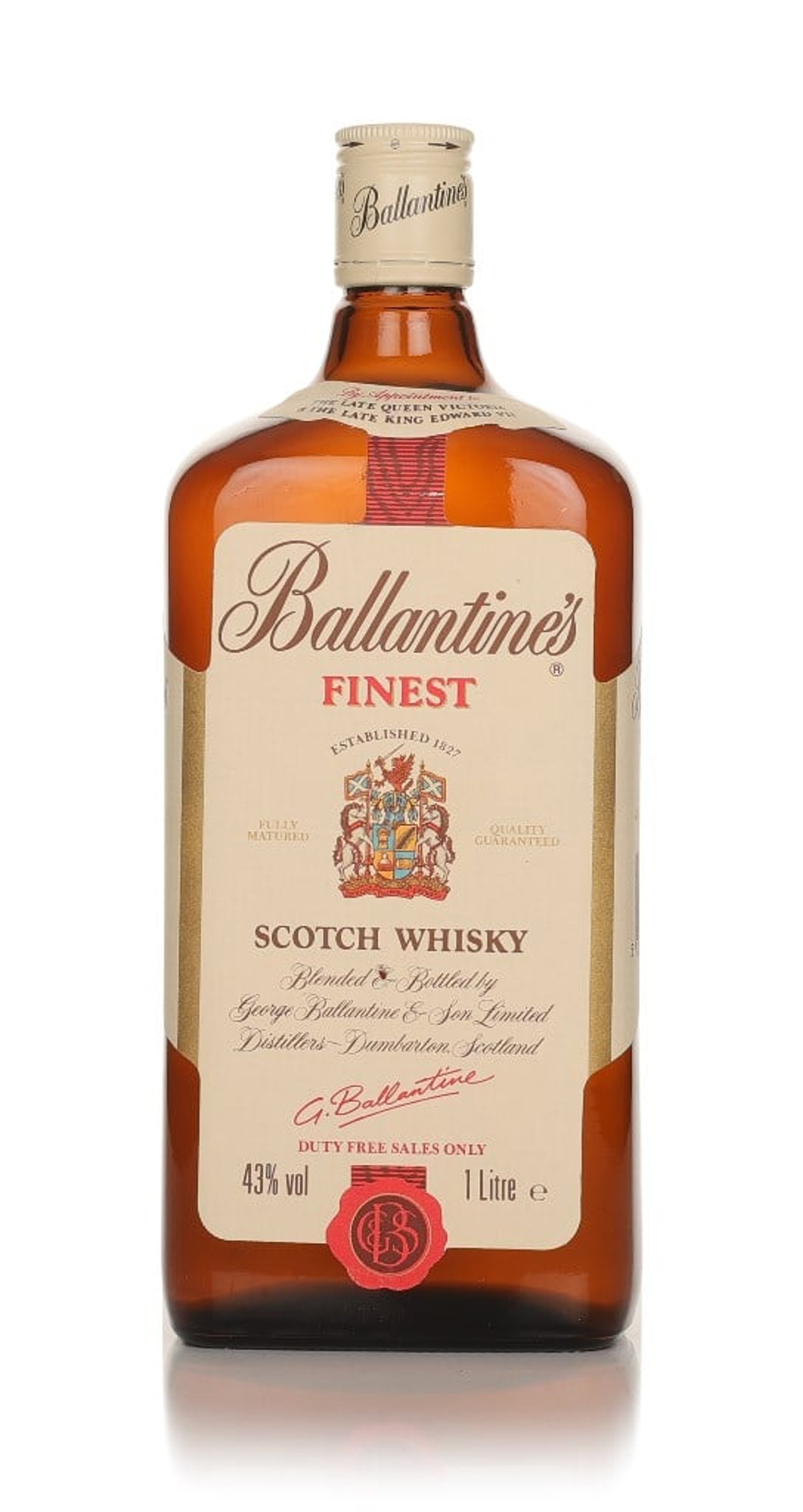 Ballantine's Finest - 1980s (1L) 100cl