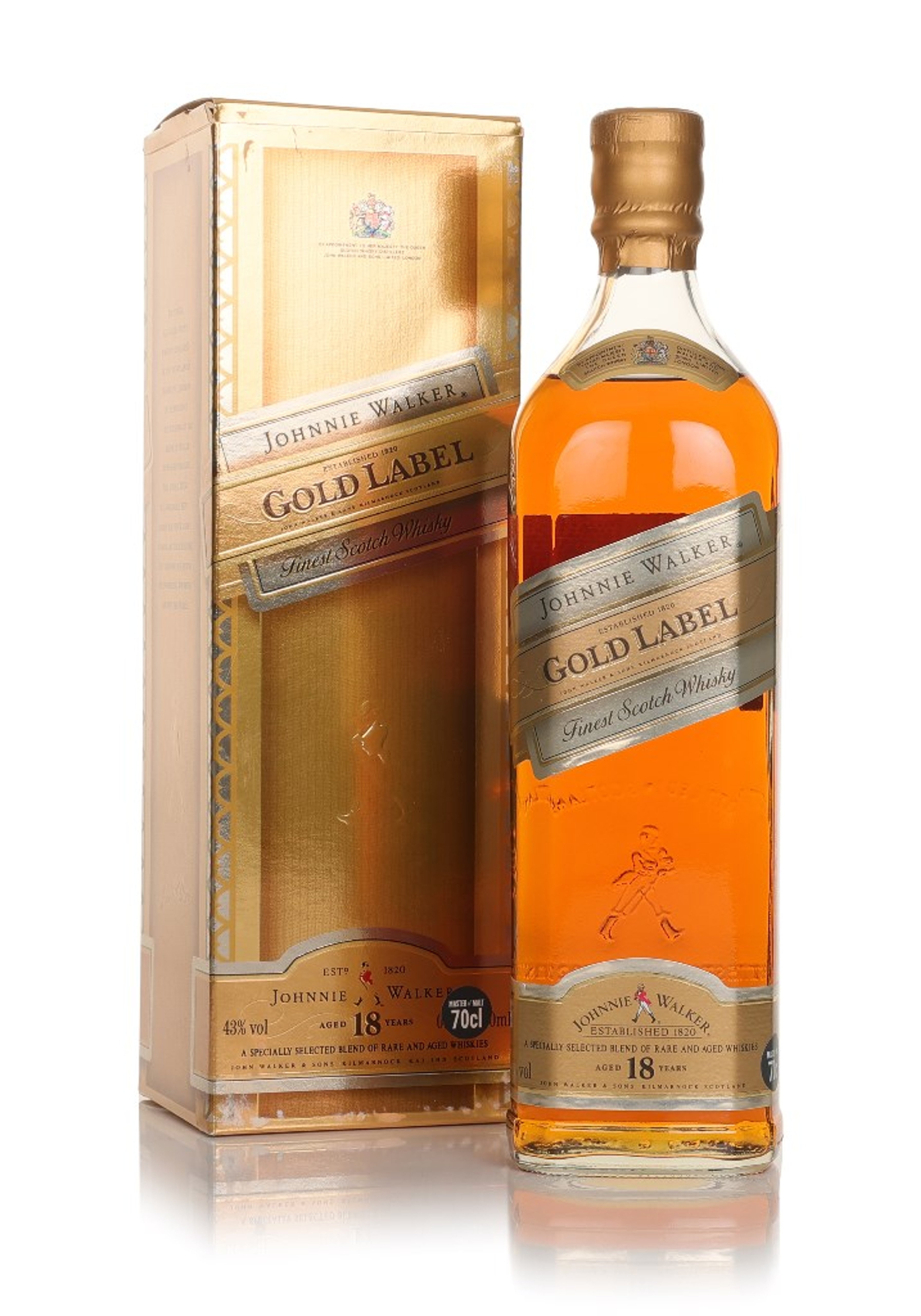 Johnnie Walker Gold Label 18 Year Old - 1990s 70cl