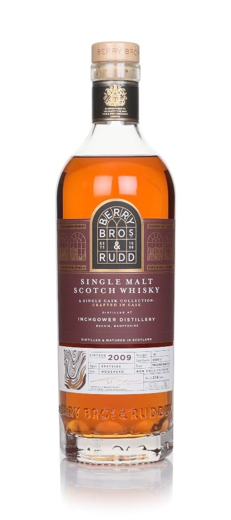 Inchgower 15 Year Old 2009 (cask 803610) - Berry Bros. & Rudd 70cl