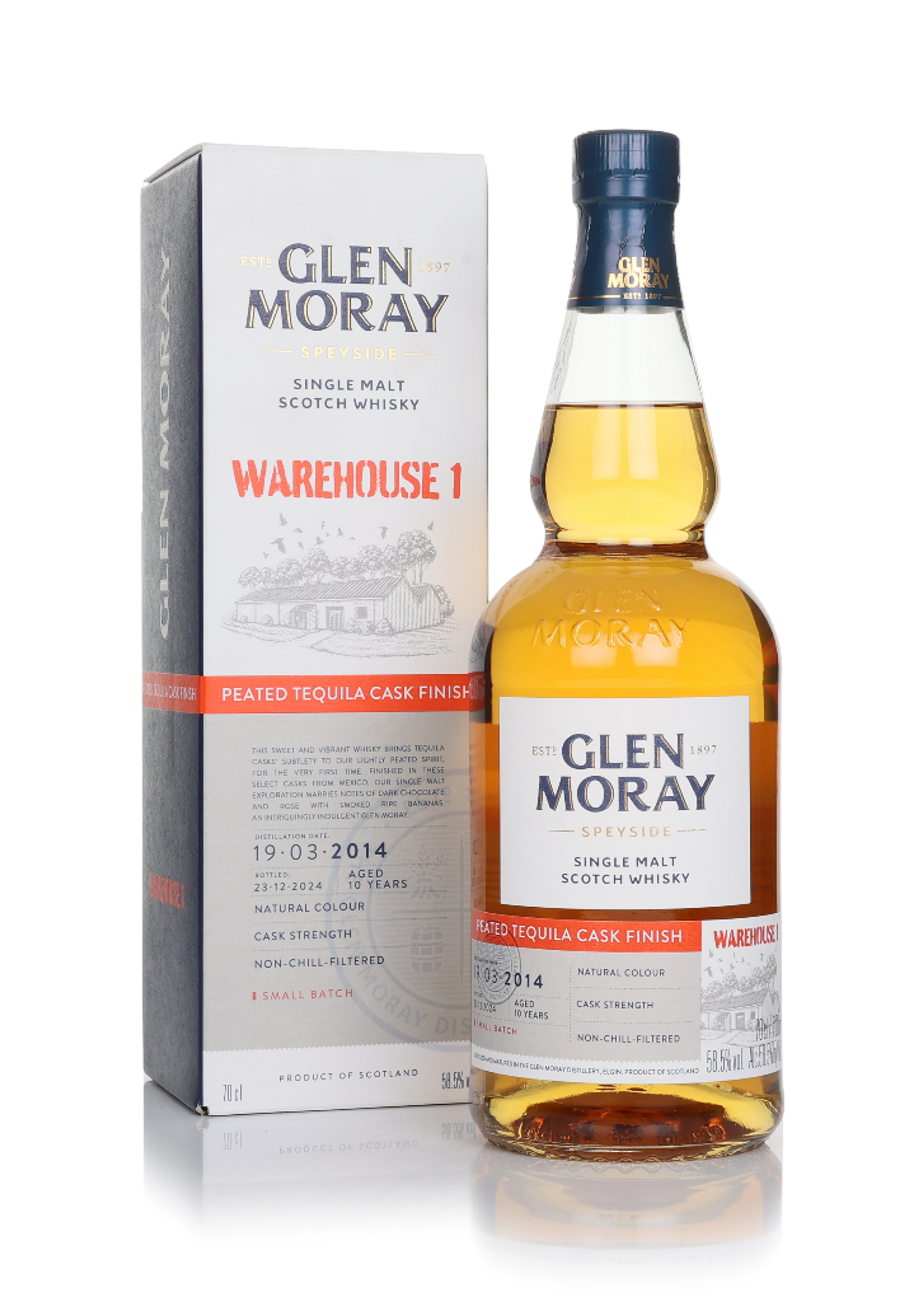 M8309 未開栓 GLEN MORAY 12 YEARS OLD 12年 Glen Moray 12 Year Single Malt Scotch | Total Wine & More