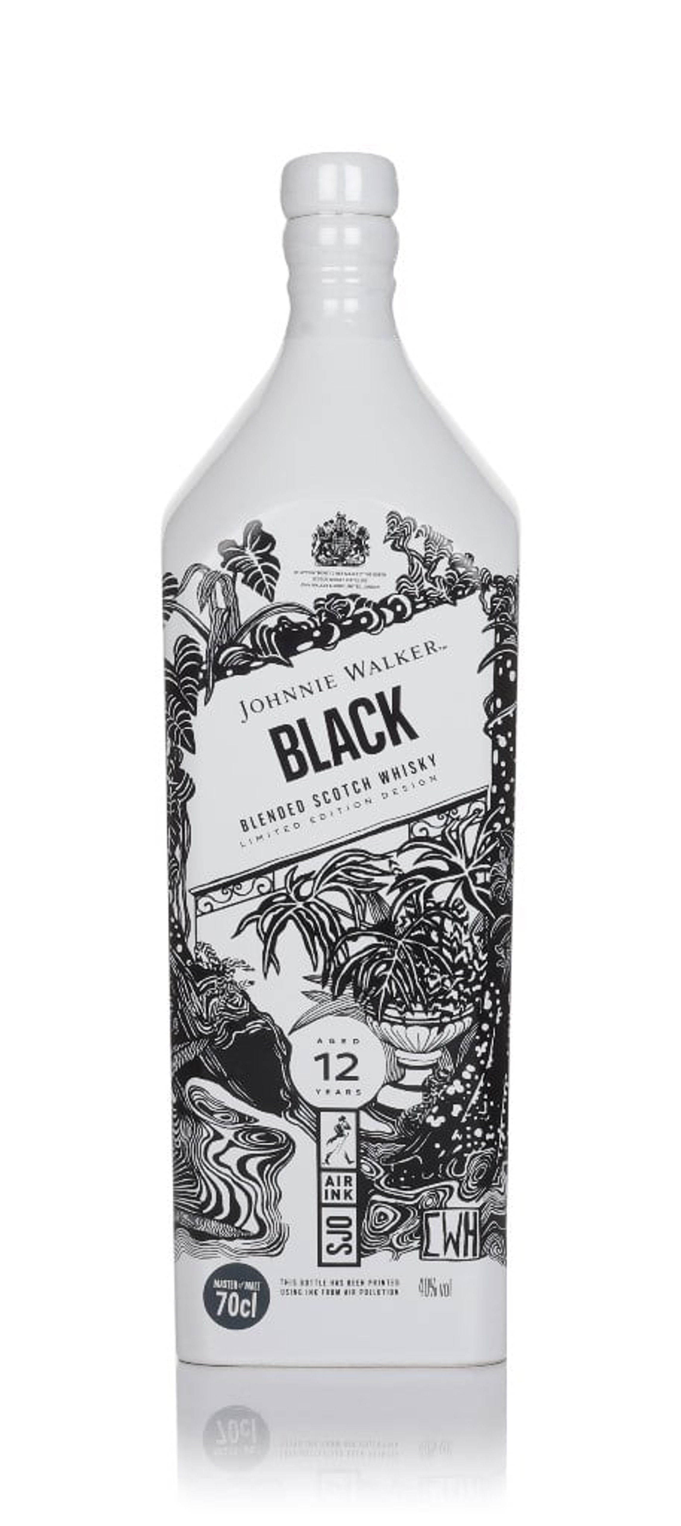 Johnnie Walker Black Label 12 Year Old - Air Ink San José Edition 70cl