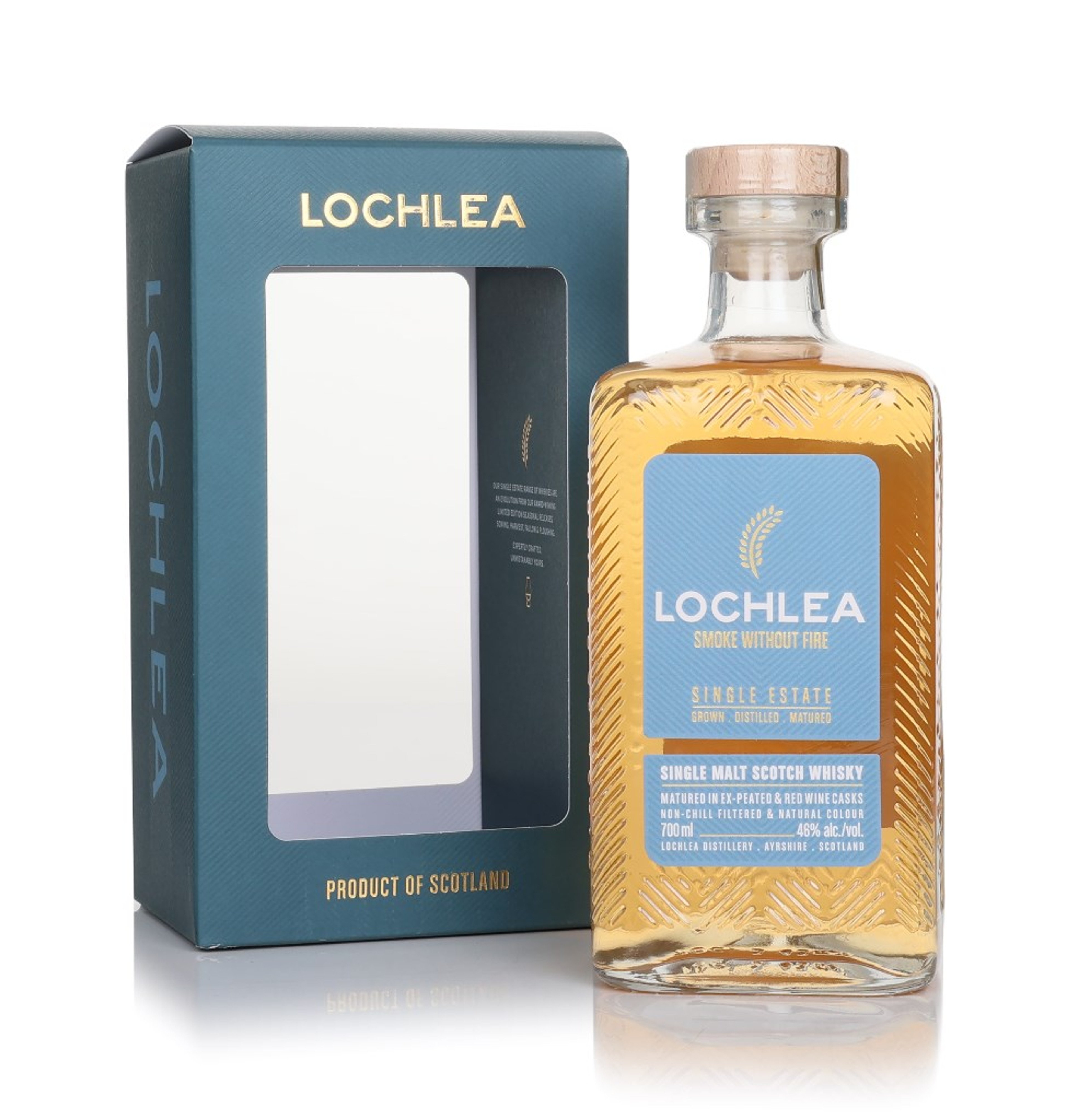 Lochlea’s Single Estate Smoke Without Fire 70cl