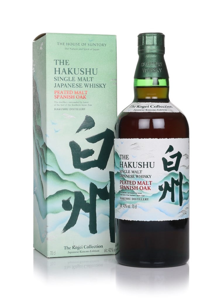 Hakushu Peated Malt Spanish Oak - Kogei Collection 70cl
