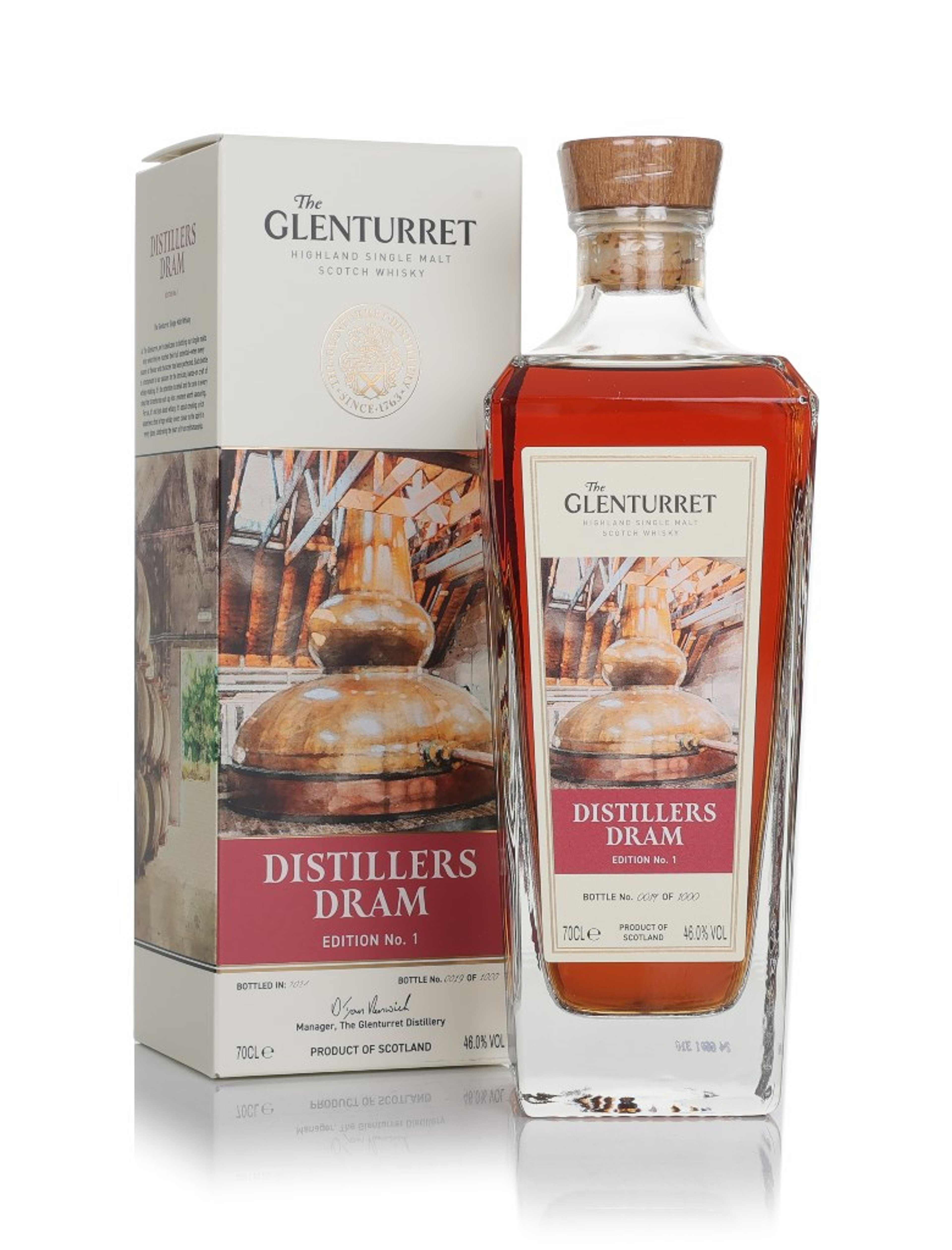 The Glenturret Distillers Dram Release No.1 70cl