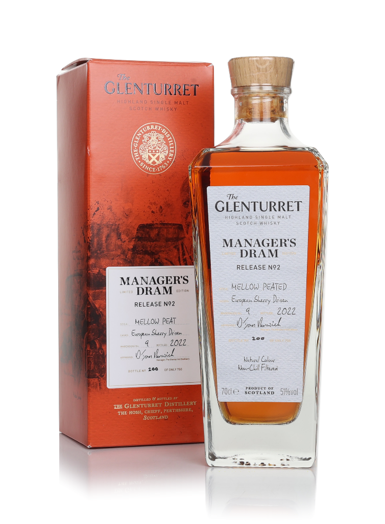 The Glenturret Manager's Dram Release No. 2 70cl Whisky