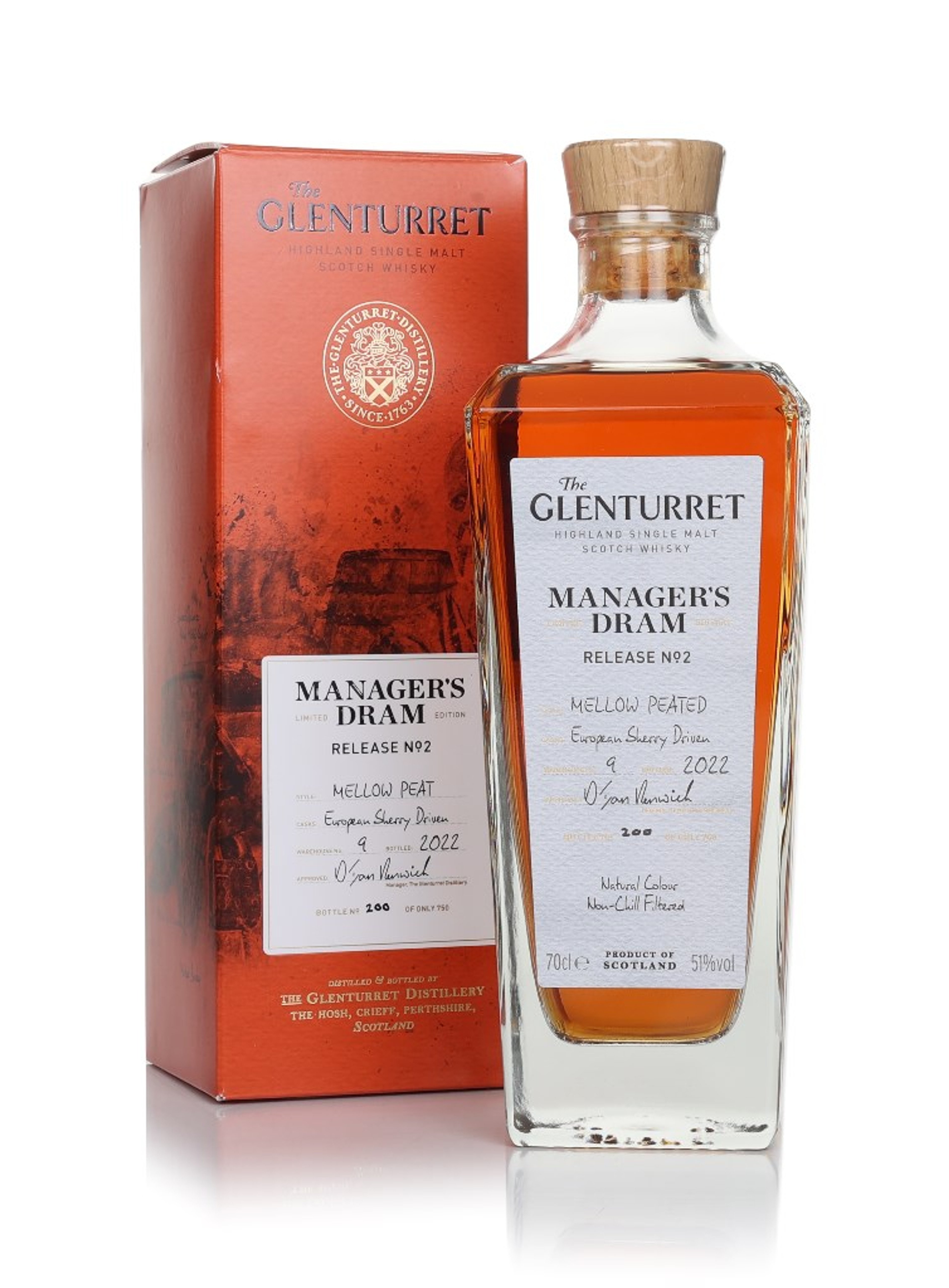 The Glenturret Manager's Dram Release No. 2 70cl