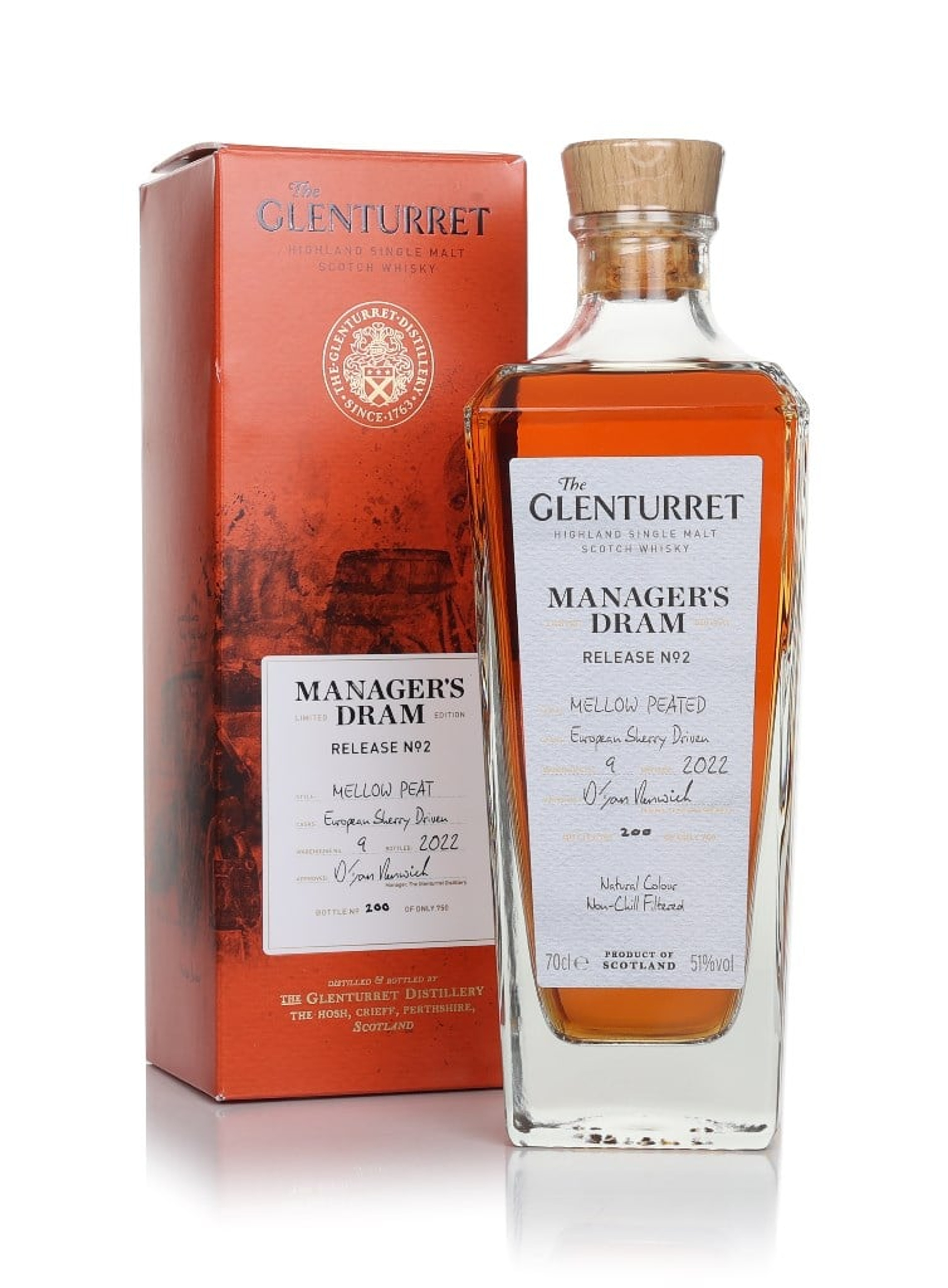 The Glenturret Manager's Dram Release No. 2 70cl