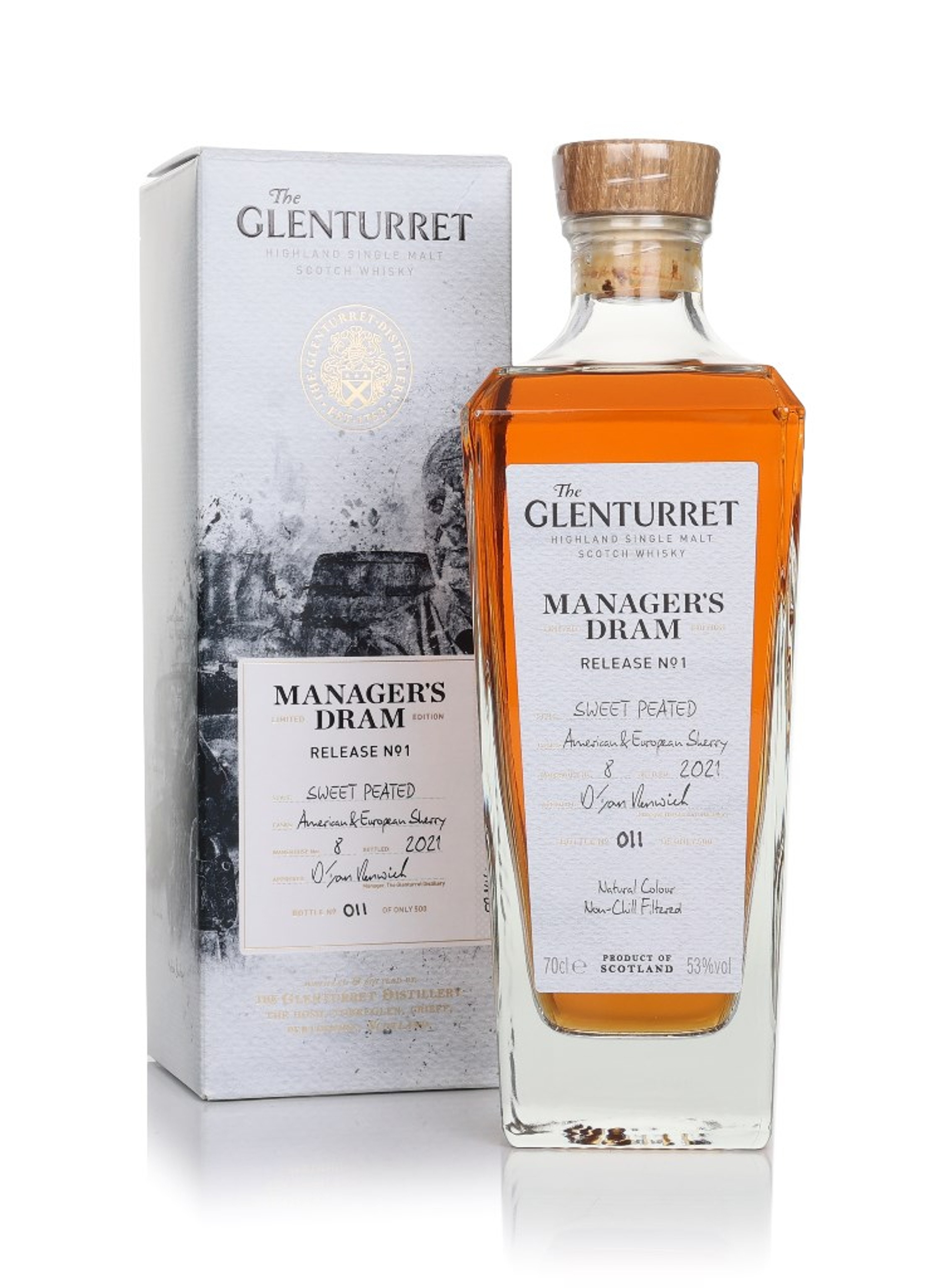 The Glenturret Manager's Dram Release No. 1 70cl