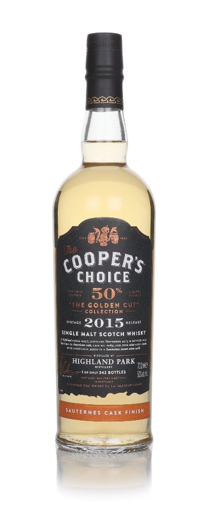 Highland Park 9 Year Old 2015 - The Cooper's Choice The Golden Cut Collection (The Vintage Malt Whisky Co.) 70cl