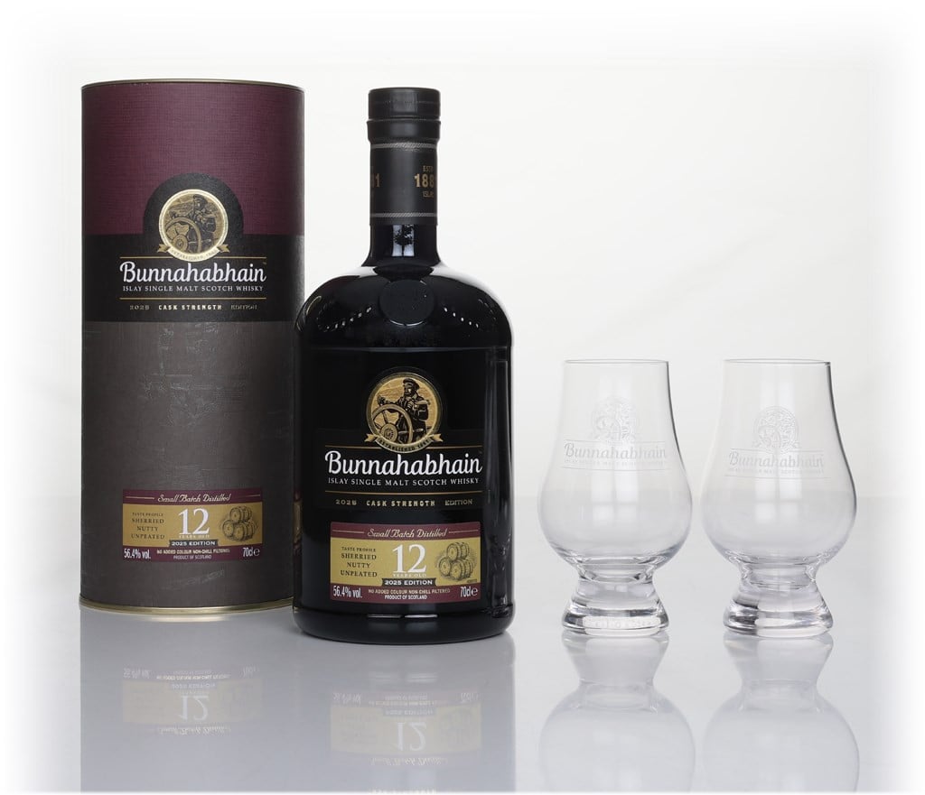 Bunnahabhain 12 Year Old Cask Strength - 2025 Edition 70cl