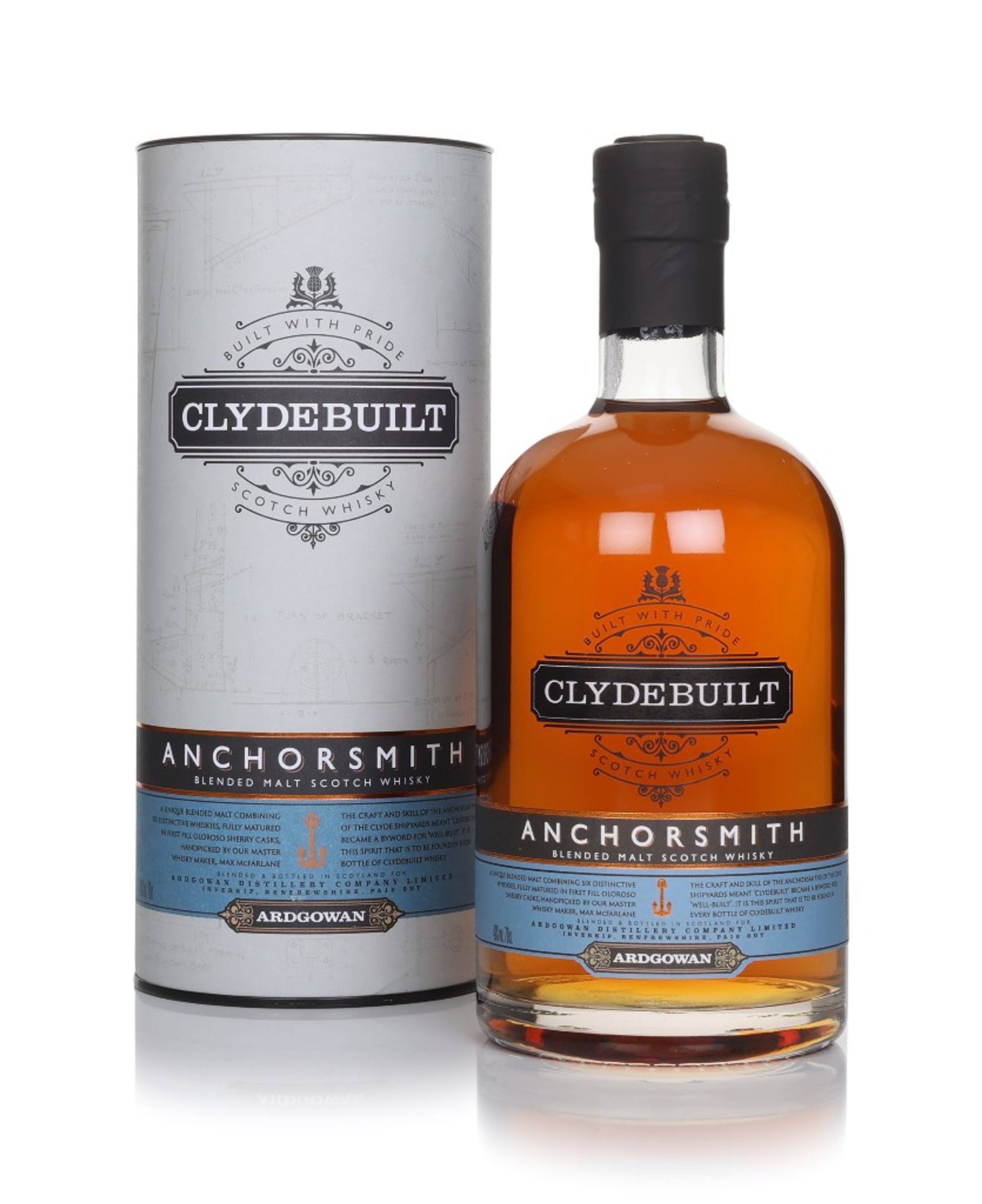Clydebuilt Anchorsmith (Ardgowan) 70cl