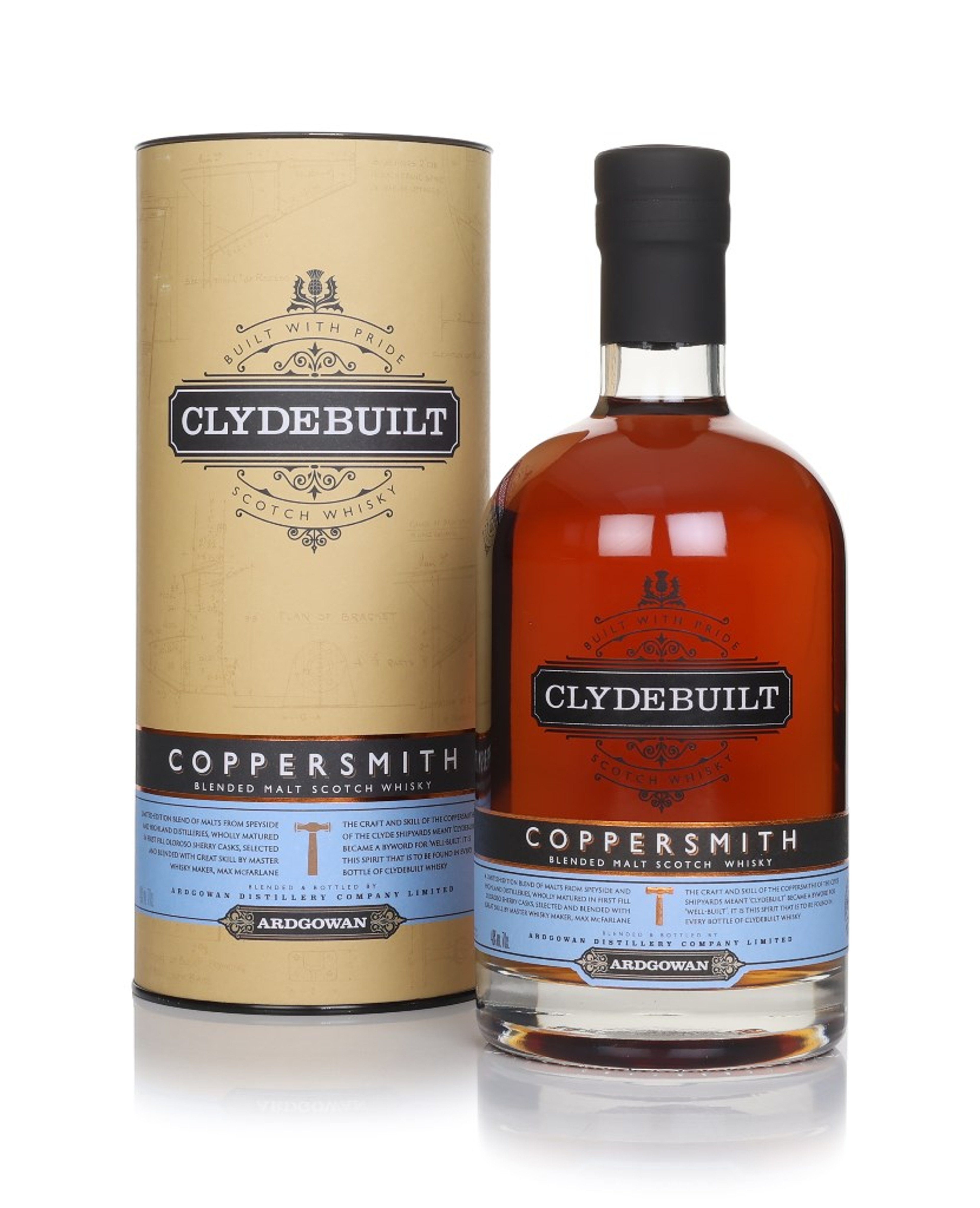 Clydebuilt Coppersmith (Ardgowan) 70cl