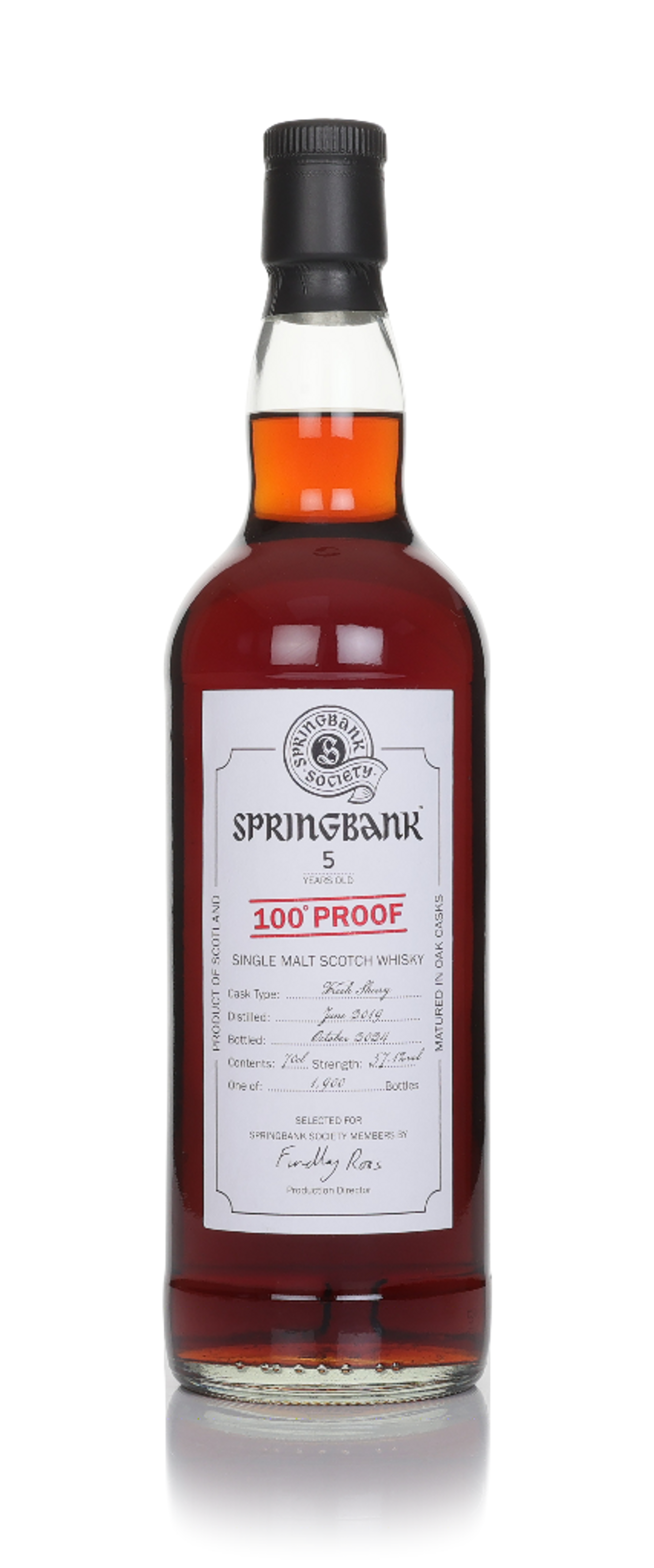 SPRINGBANK 15年 シングルモルトウイスキー 700ml SPRINGBANK スプリングバンク 15年 シングルモルト スコッチ