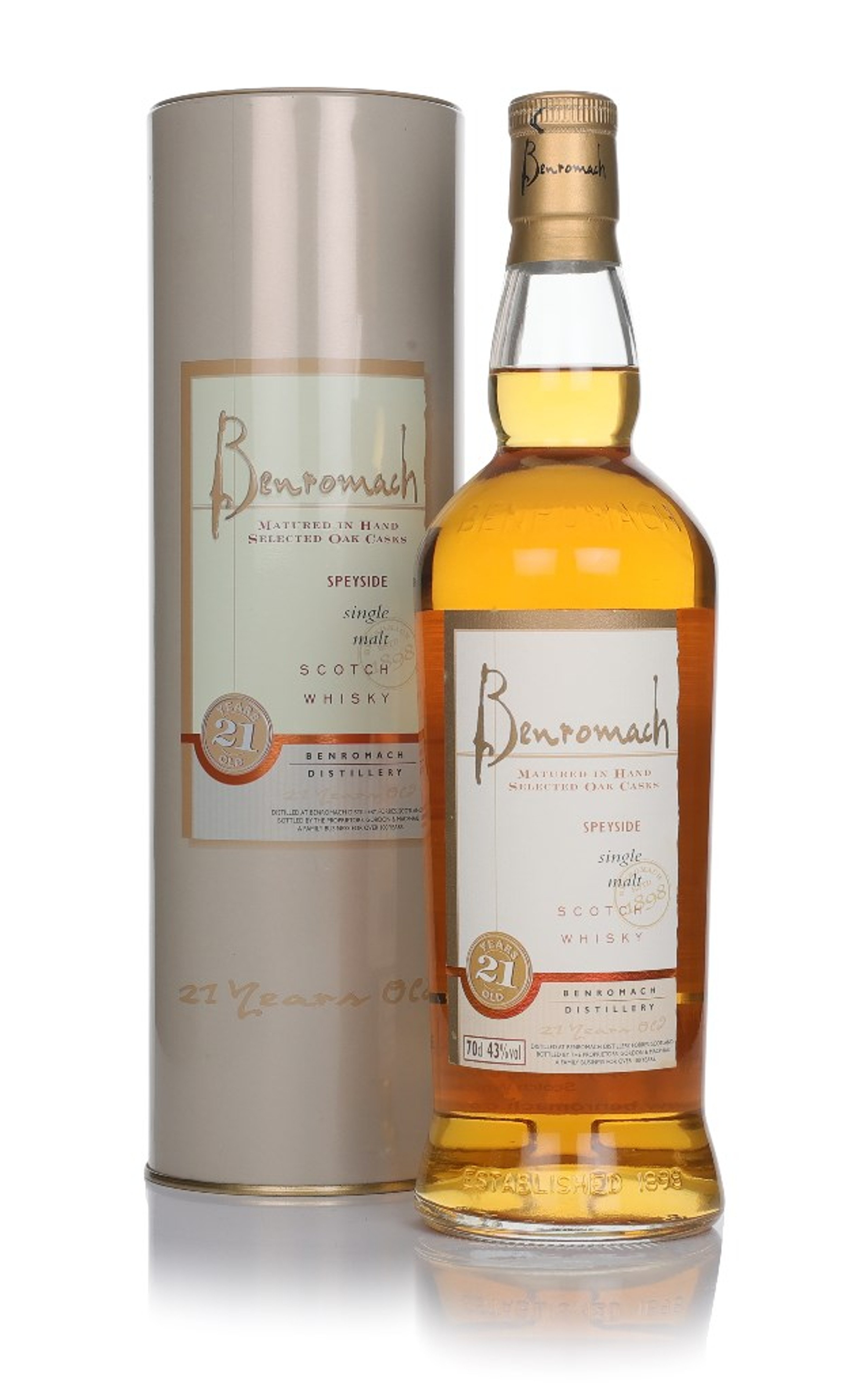 Benromach 21 Year Old - 2000s 70cl