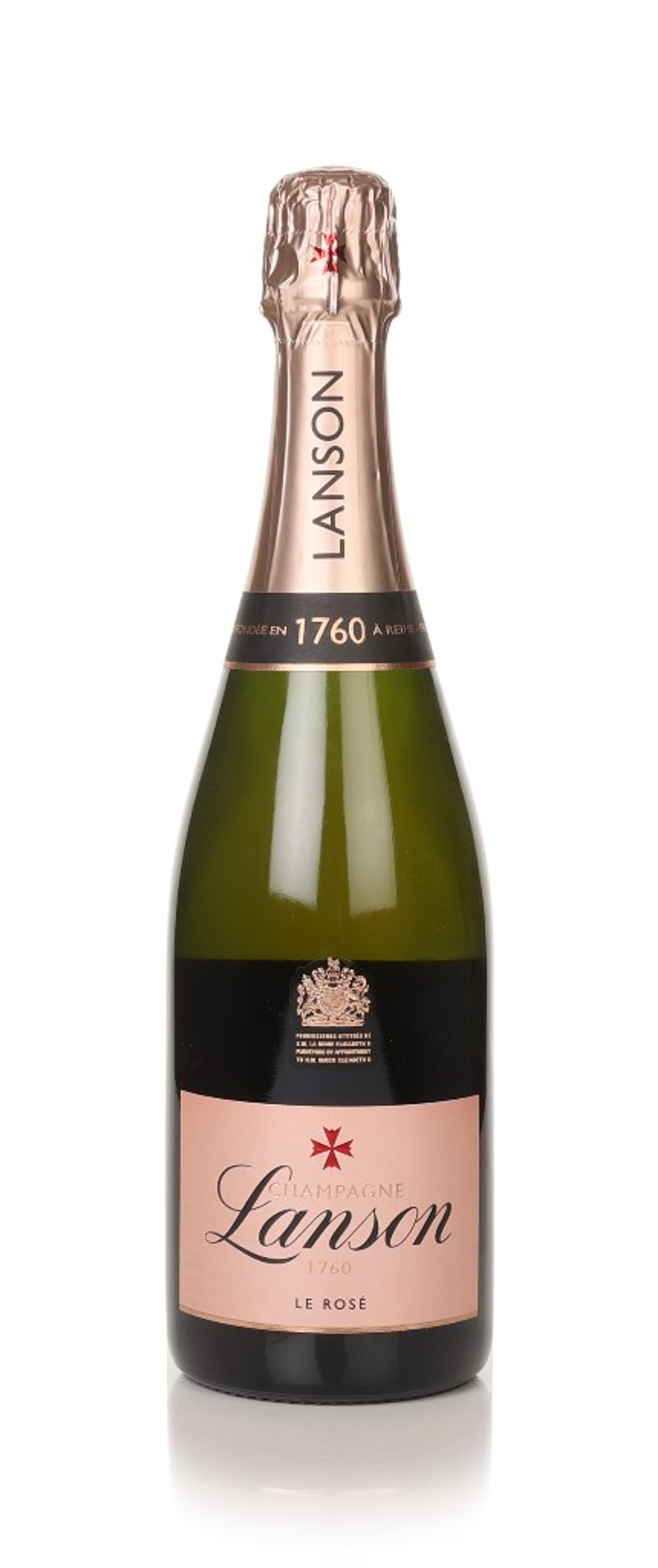 Lanson Le Rosé Champagne (No Box / Torn Label) 75cl