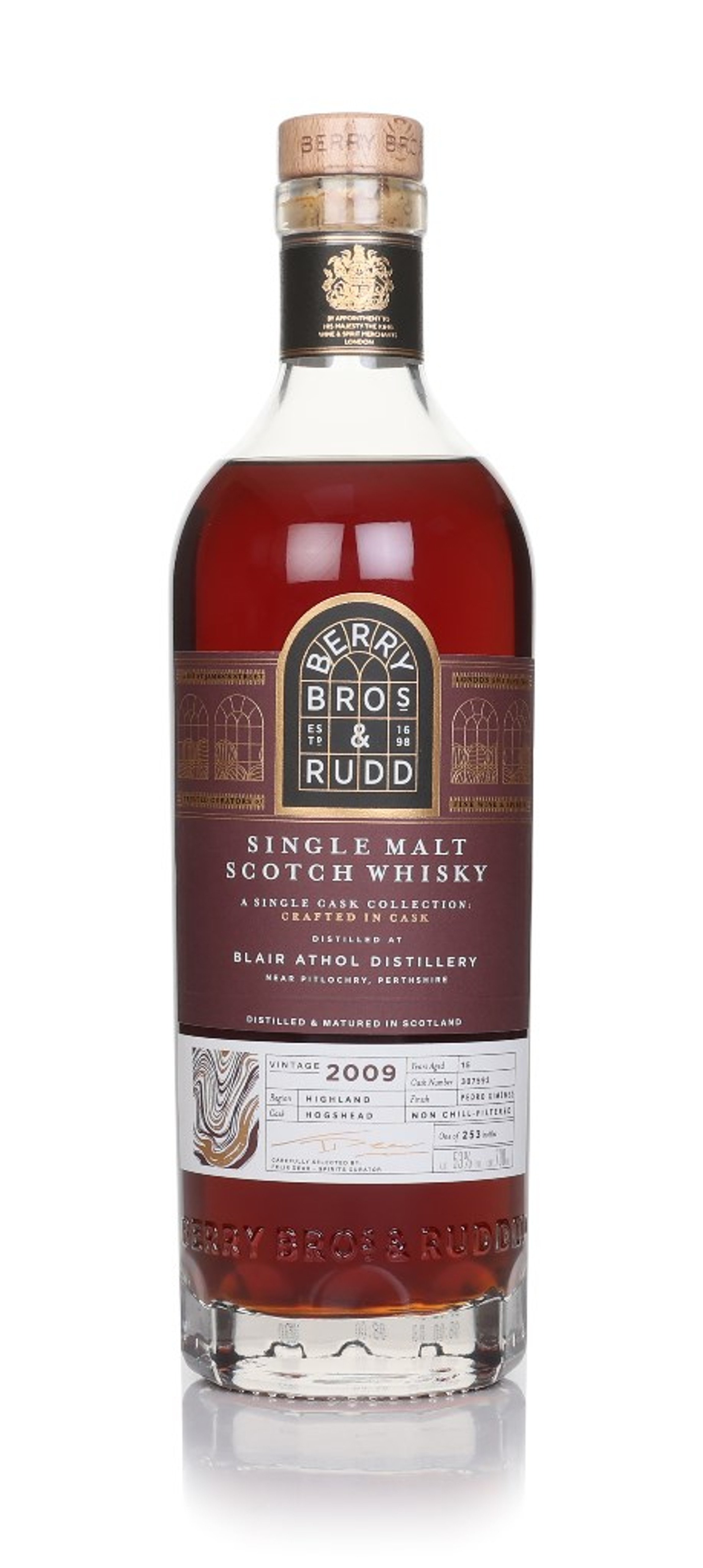Blair Athol 2009 (cask 307592) - Berry Bros. & Rudd 70cl