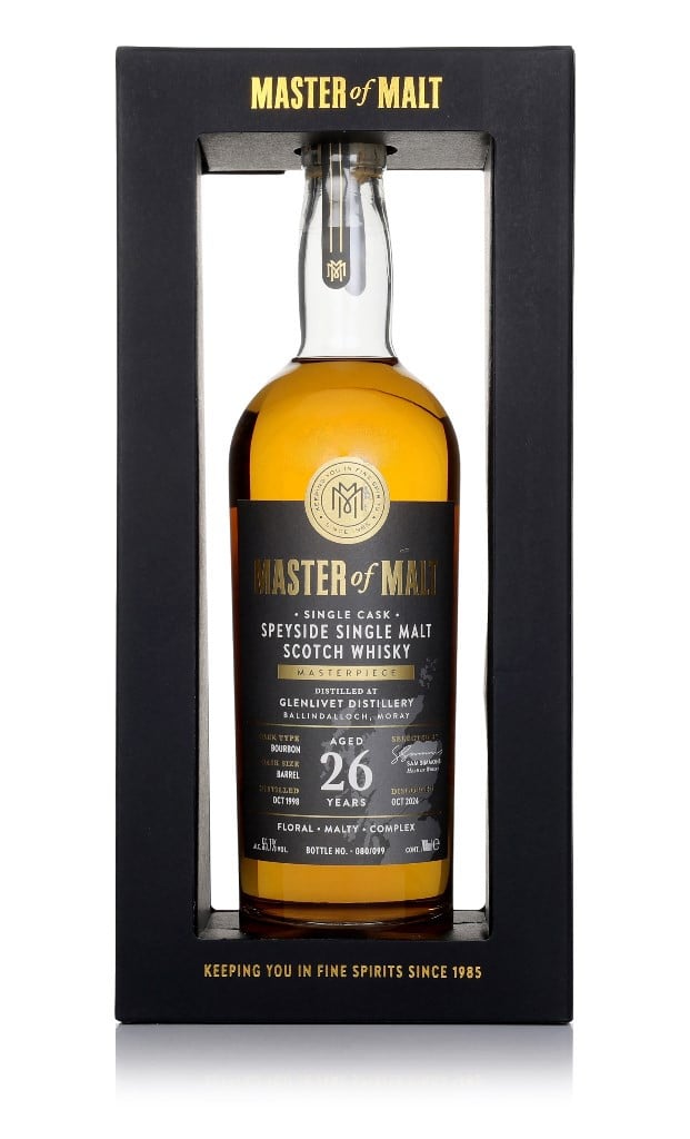 Glenlivet 26 Year Old 1998 Single Cask - Masterpiece (Master of Malt) 70cl