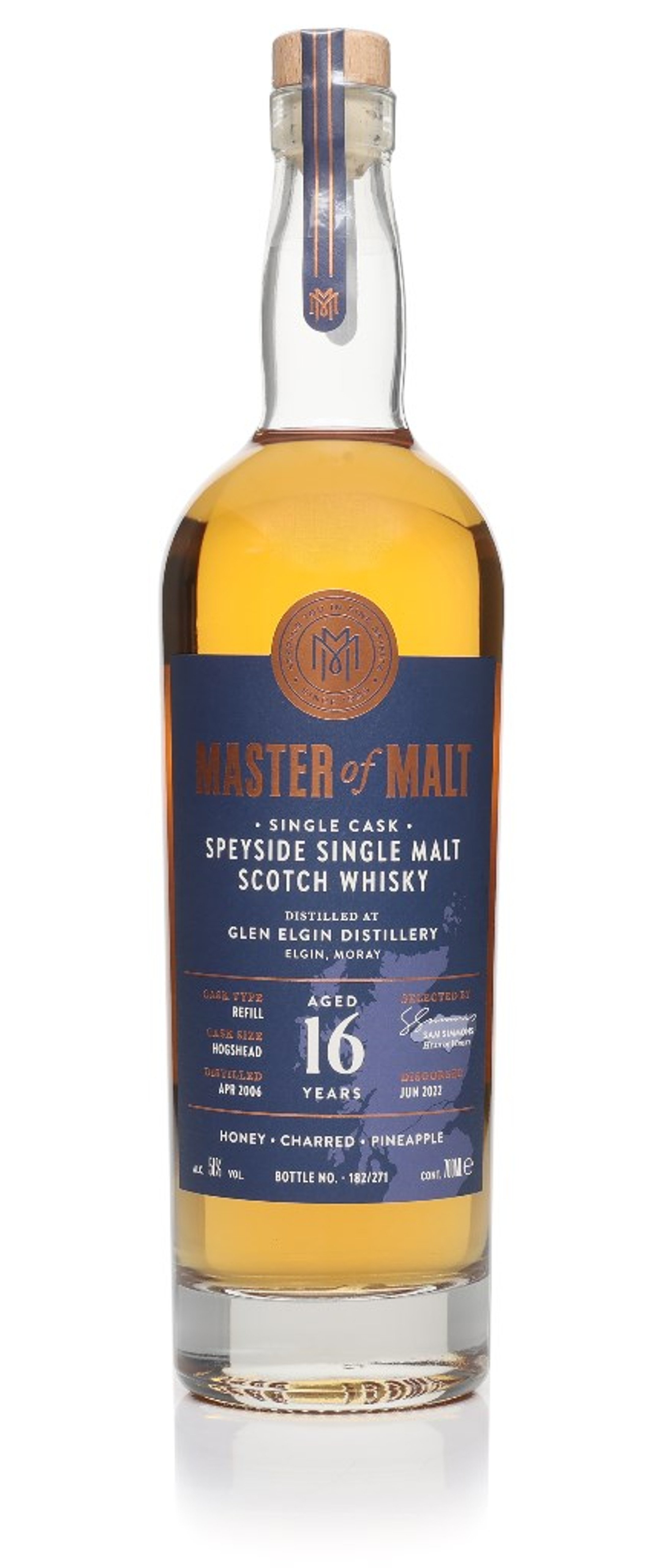 Glen Elgin 16 Year Old 2006 (Master of Malt) 70cl
