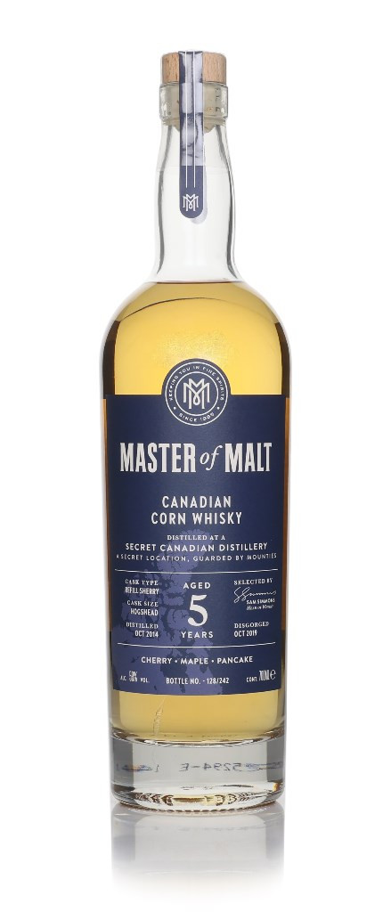 A Secret Canadian Distillery 5 Year Old 2014 (Master of Malt) 70cl
