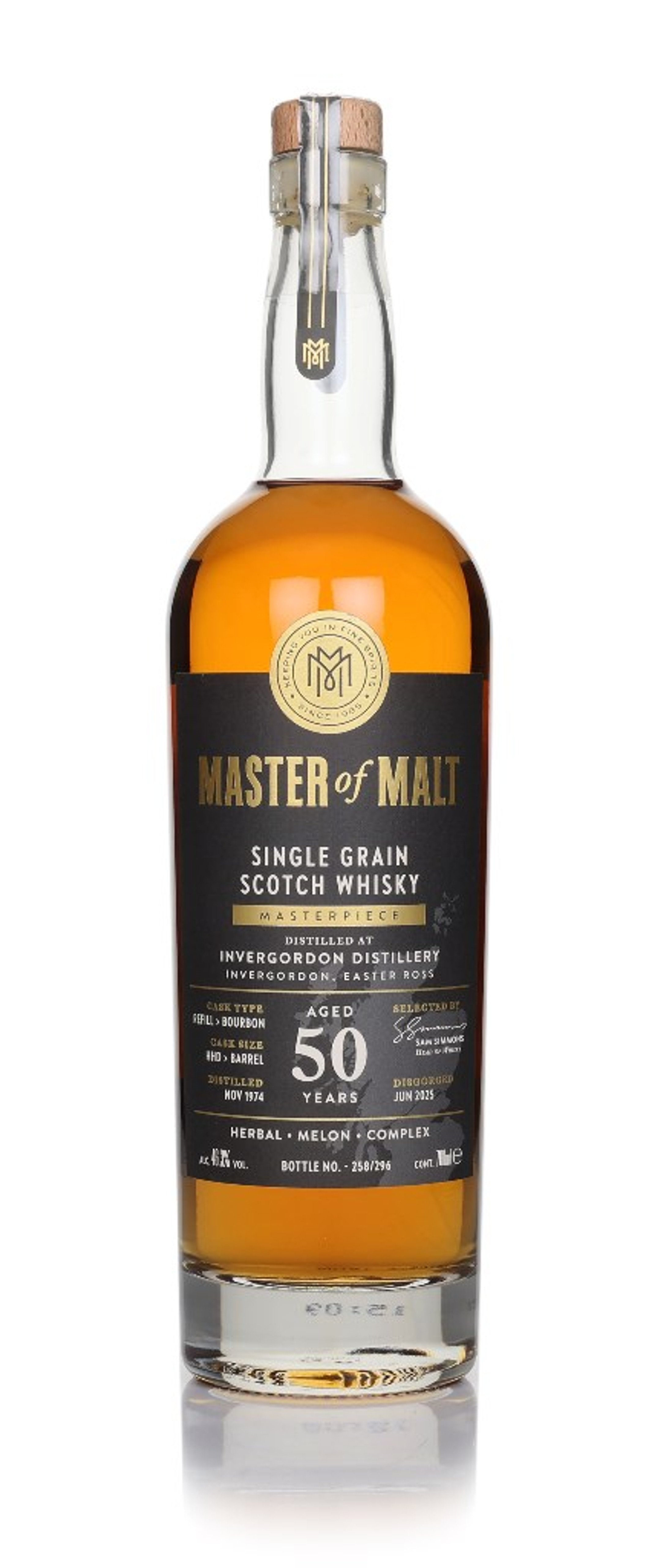 Invergordon 50 Year Old 1974 (Master of Malt) 70cl