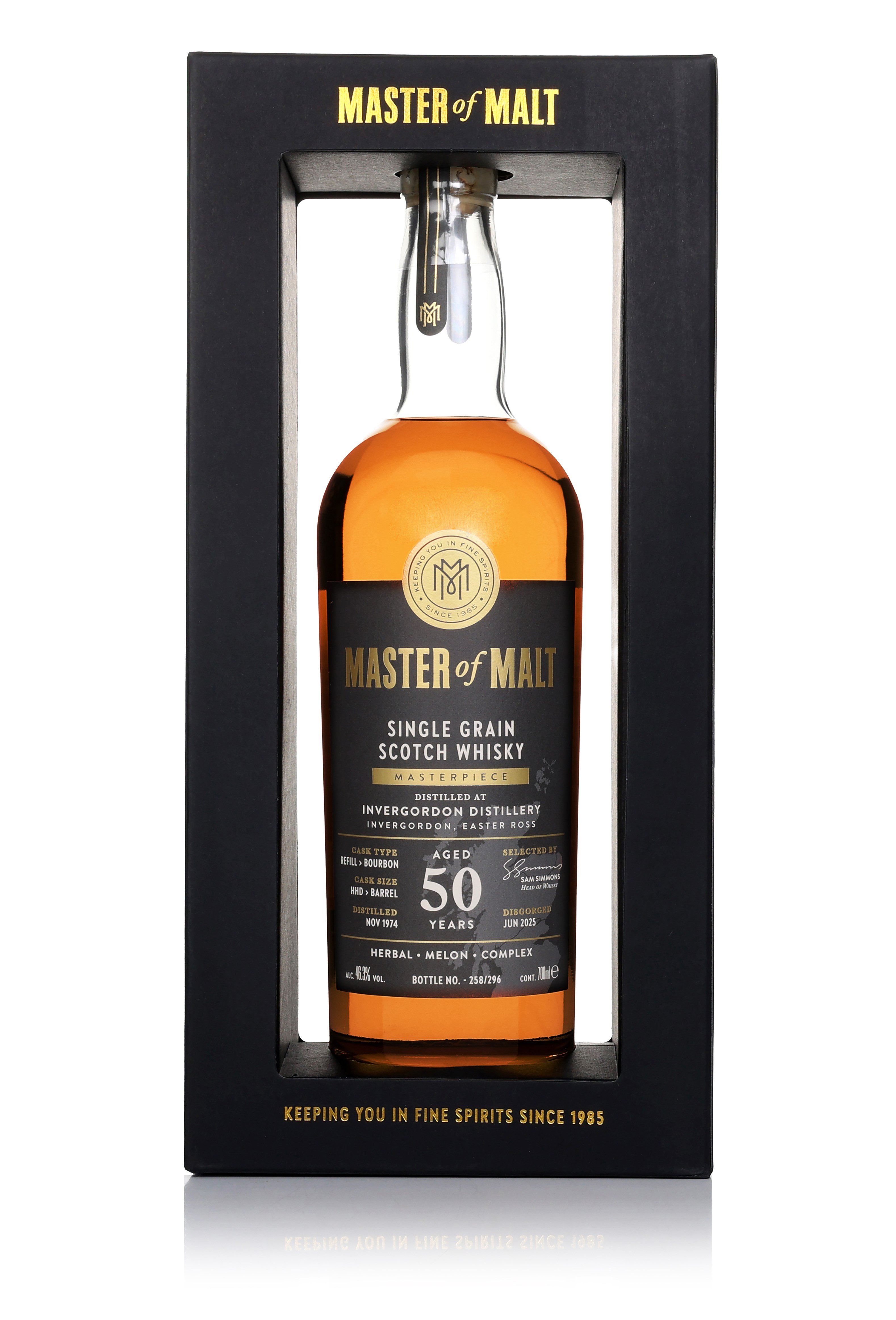 Invergordon 50 Year Old 1974 - Masterpiece (Master of Malt) 70cl