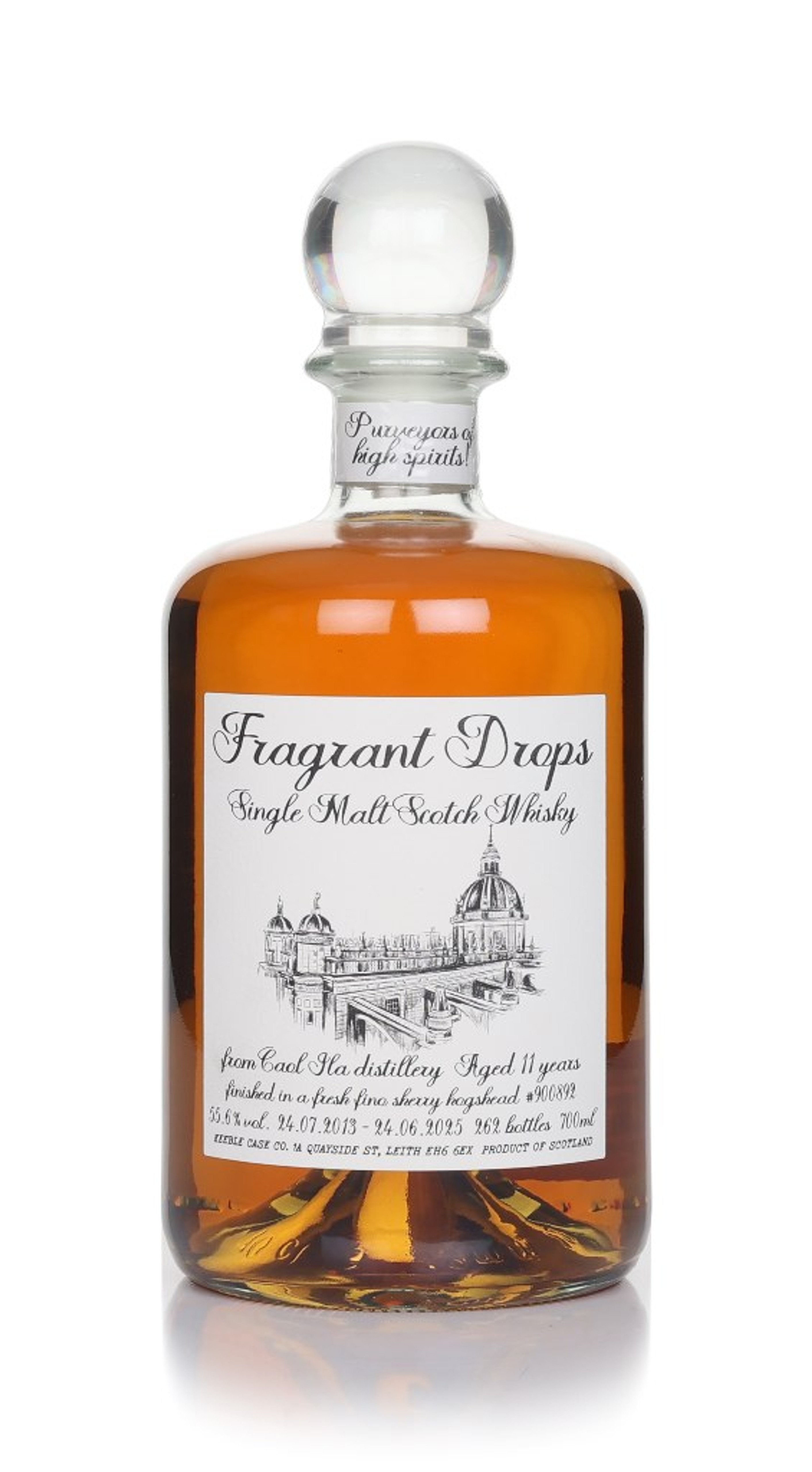 Caol Ila 11 Year Old 2013 Fino Finish (cask 900892) - Fragrant Drops (Keeble Cask Company) 70cl
