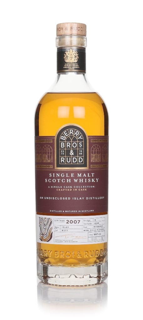 Undisclosed Islay 18 Year Old 2007 (cask 10009) - Berry Bros. & Rudd 70cl