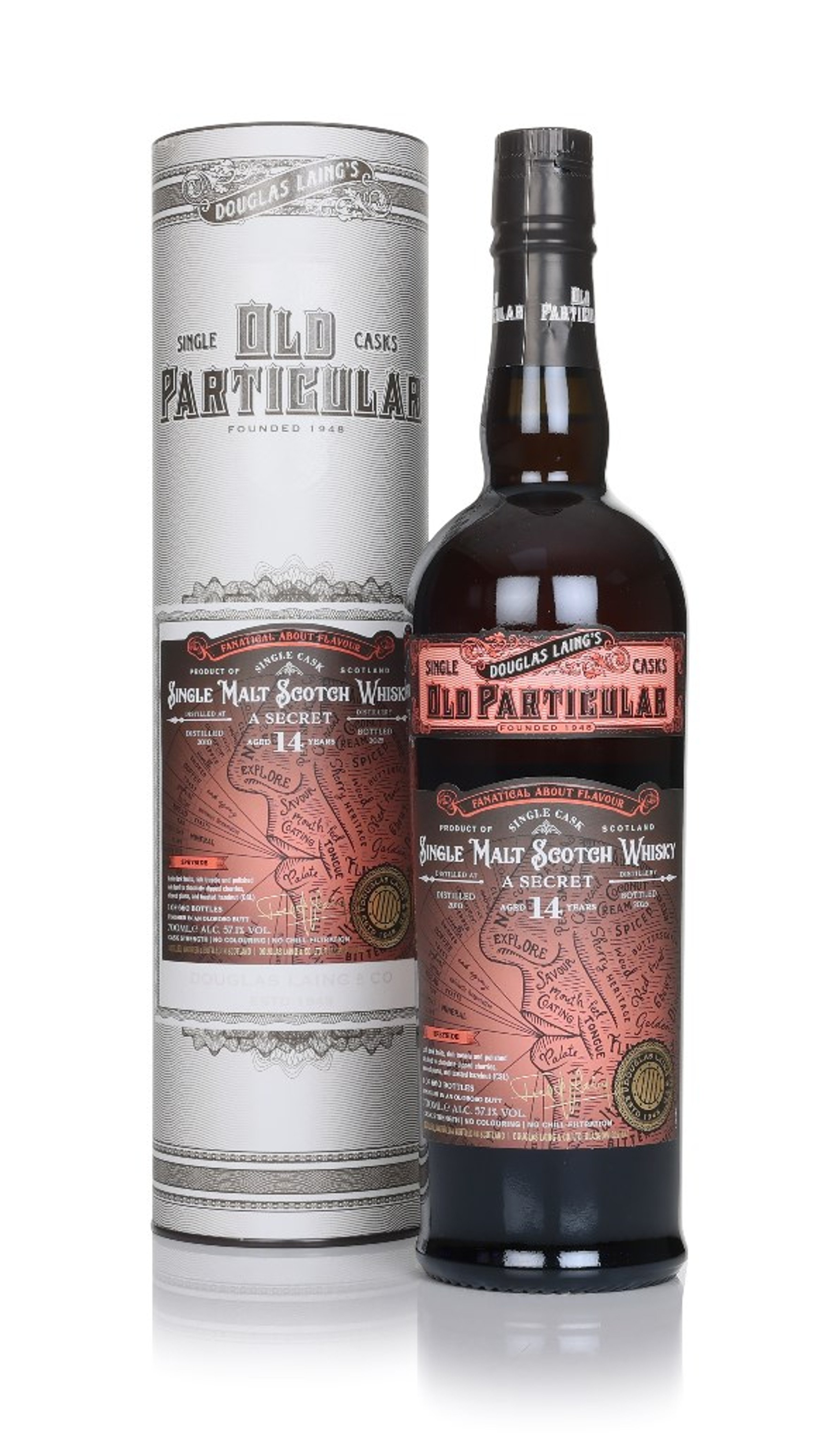 Secret Speyside Fanatical About Flavour Cask Strength 14 Year Old  - Old Particular (Douglas Laing) 70cl