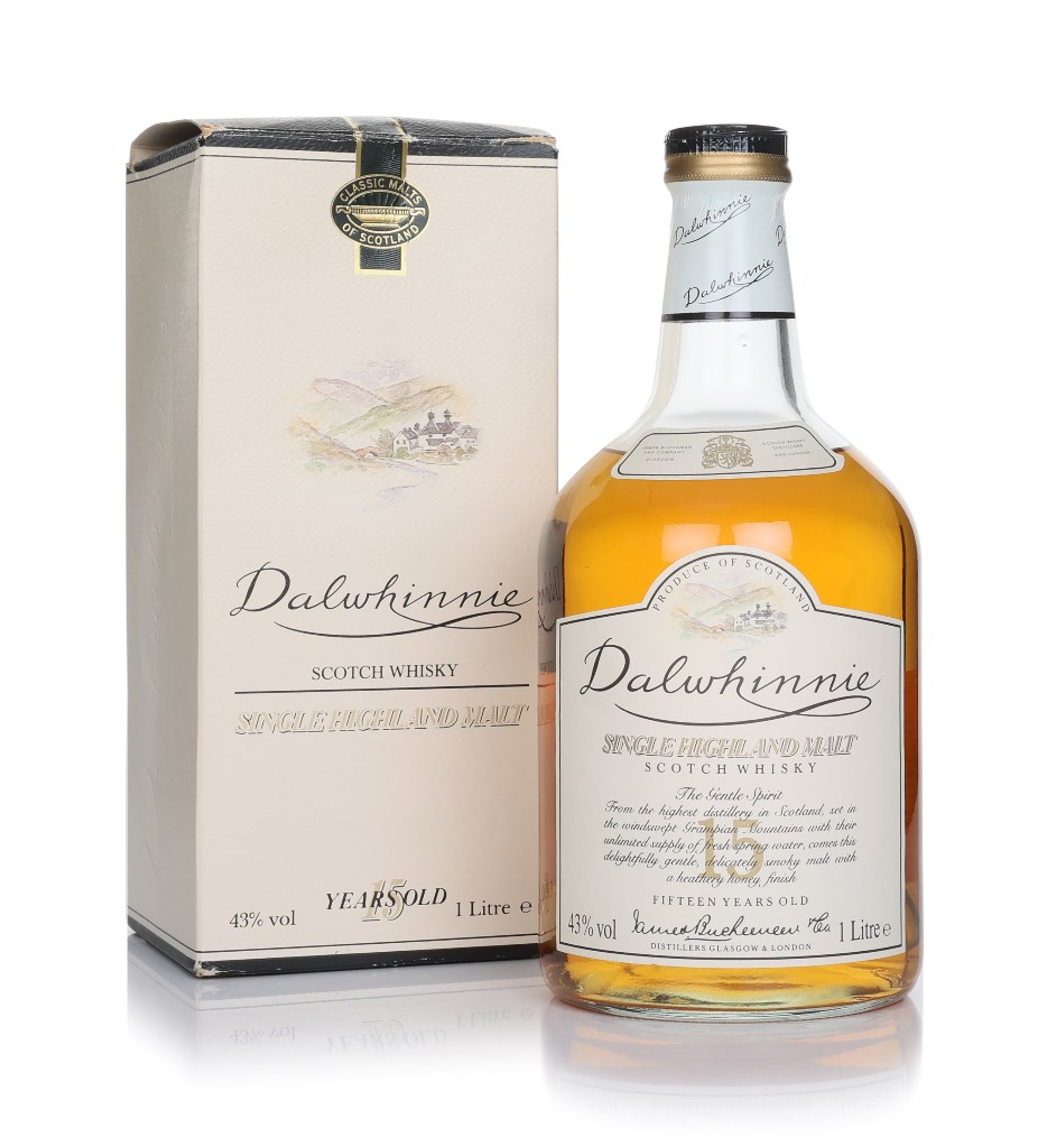 Dalwhinnie 15 Year Old - 1990s (1L) 100cl