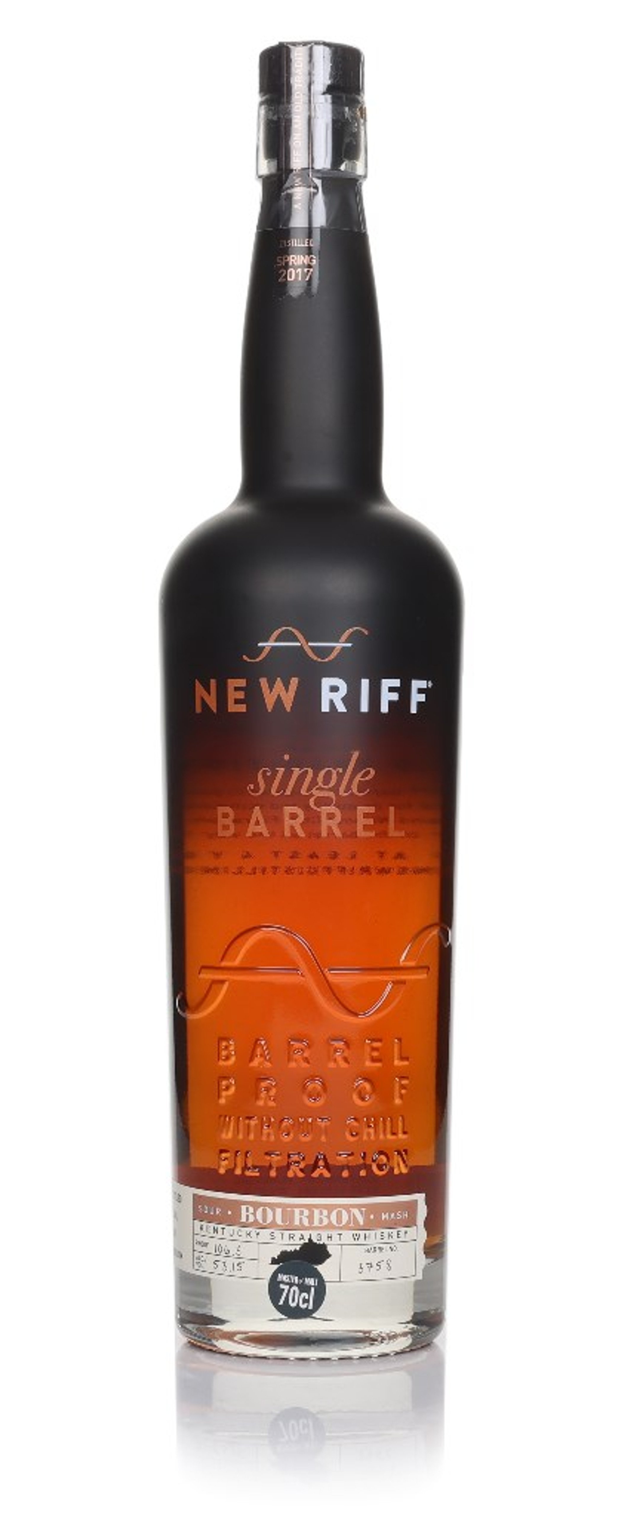New Riff Single Barrel Bourbon 70cl