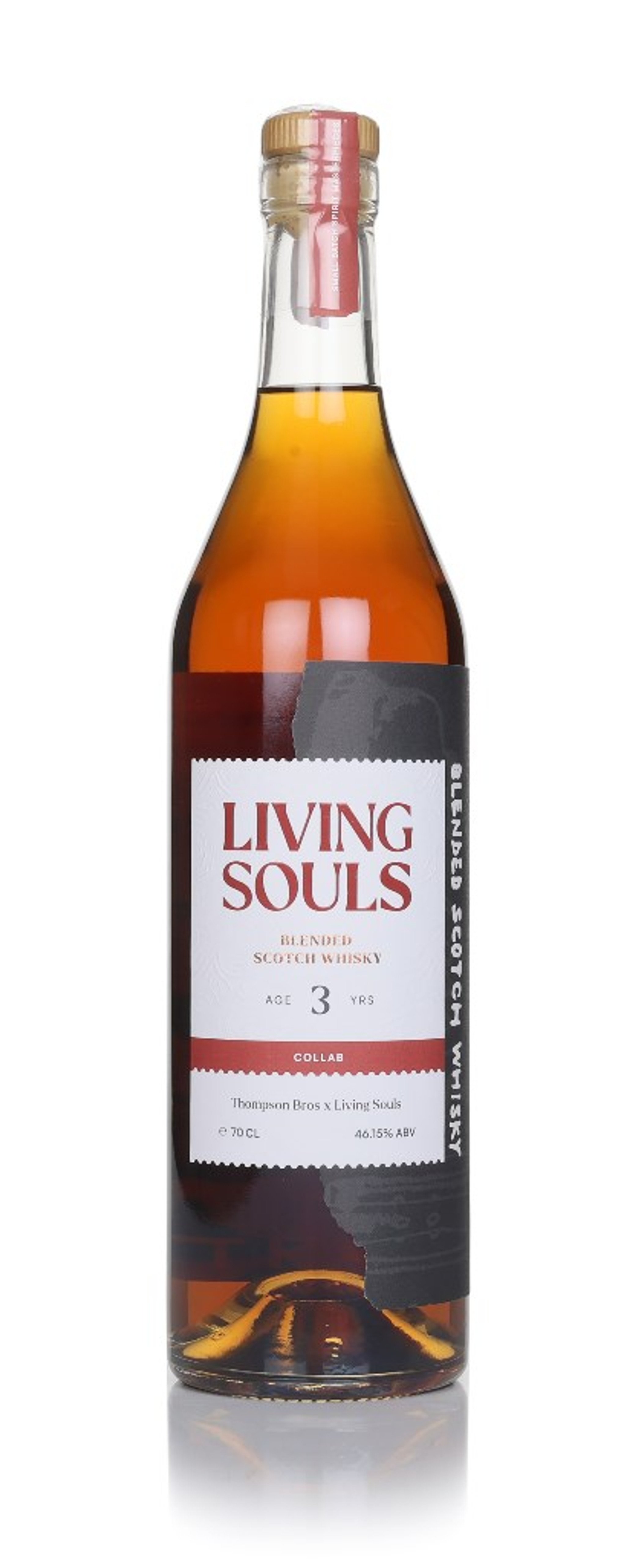 Living Souls X Thompson Bros Blended Scotch Whisky 3 Year Old 70cl