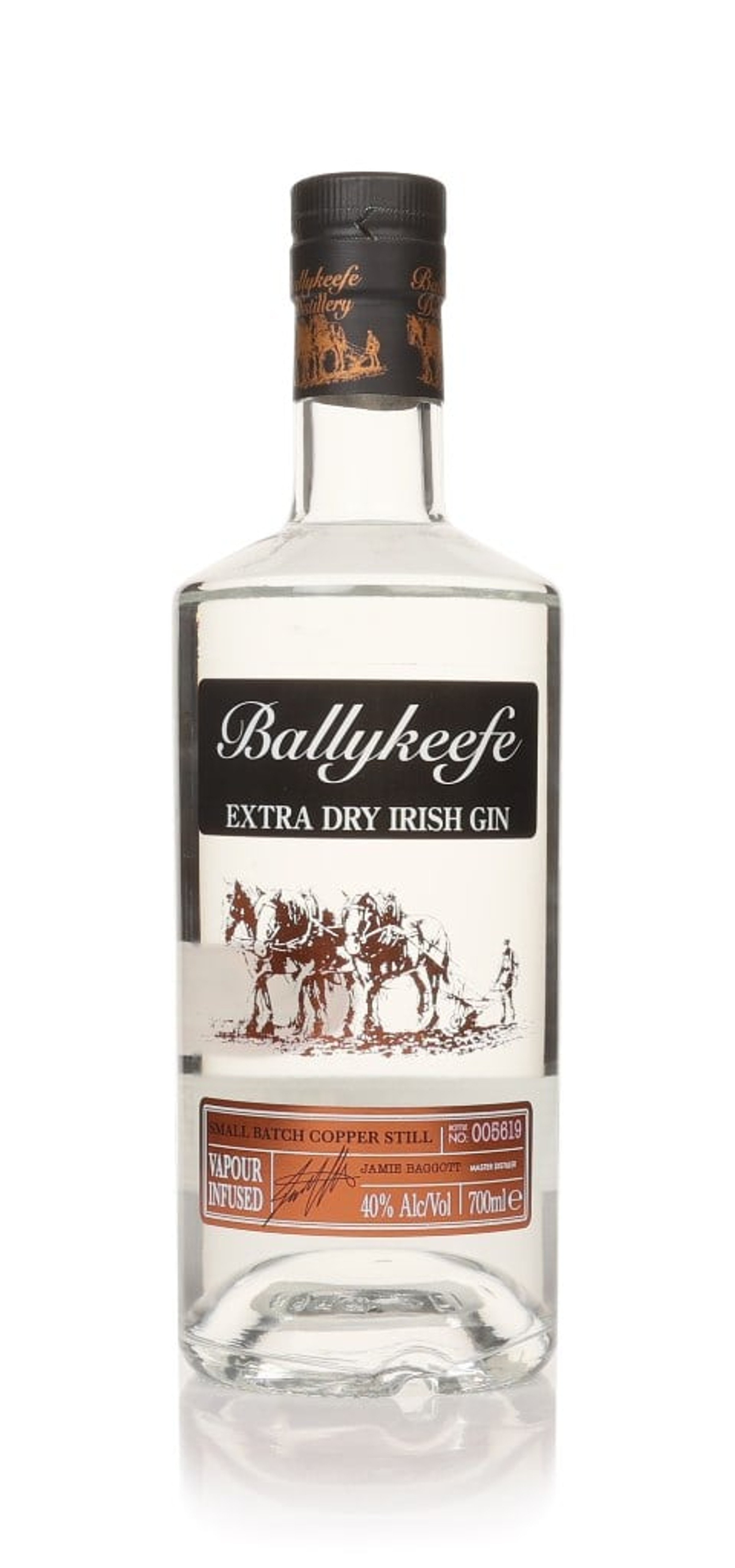 Ballykeefe Extra Dry Irish Gin 70cl